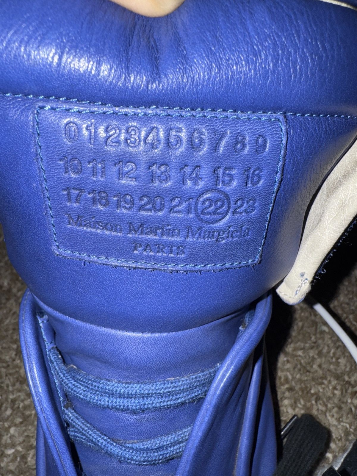 Maison Margiela Maison Margiela Future High Navy Size US 9.5 / EU 42-43 - 8 Thumbnail