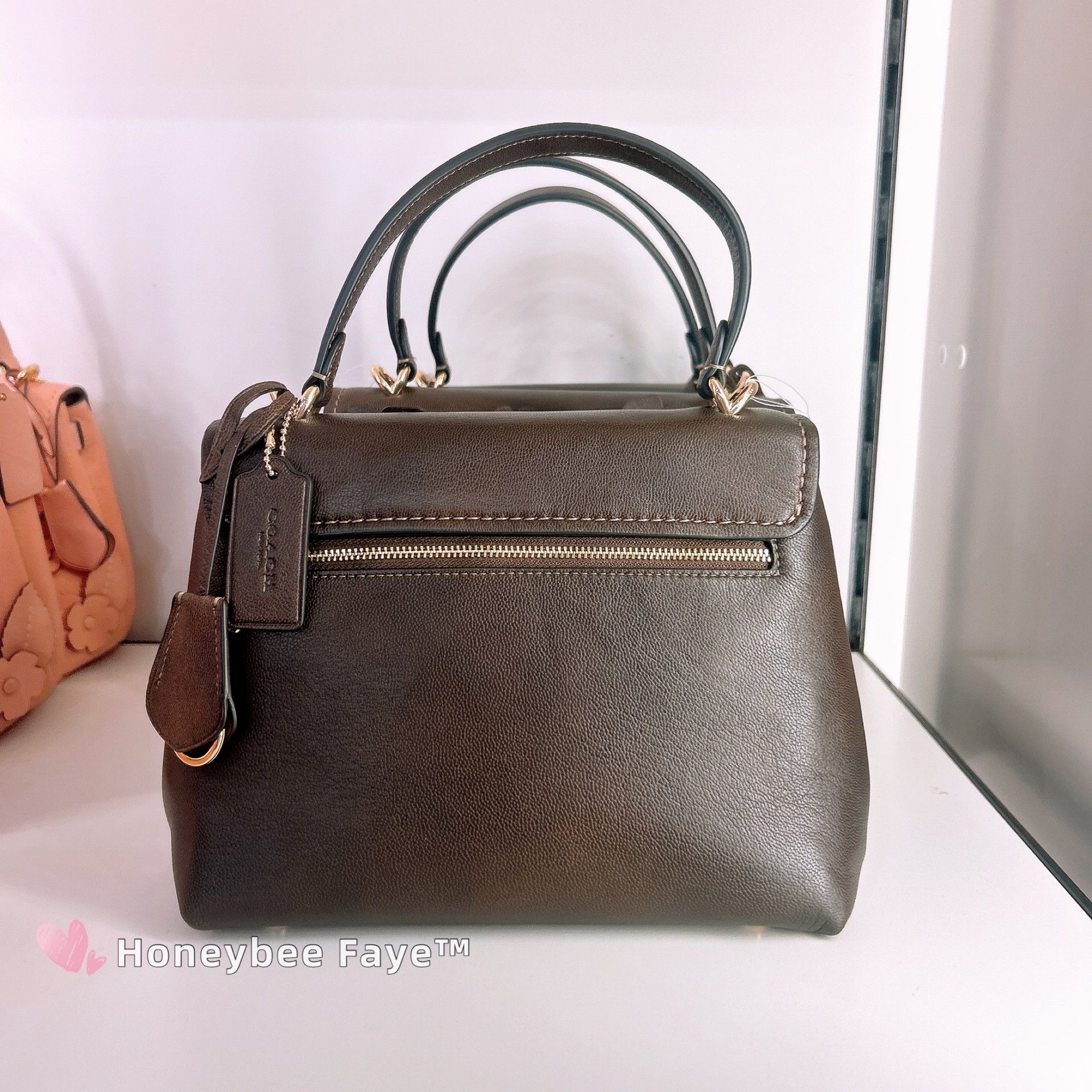 Coach NWT Coach Emory Top Handle Bag With Floral Applique CDY44 Size ONE SIZE - 4 Thumbnail