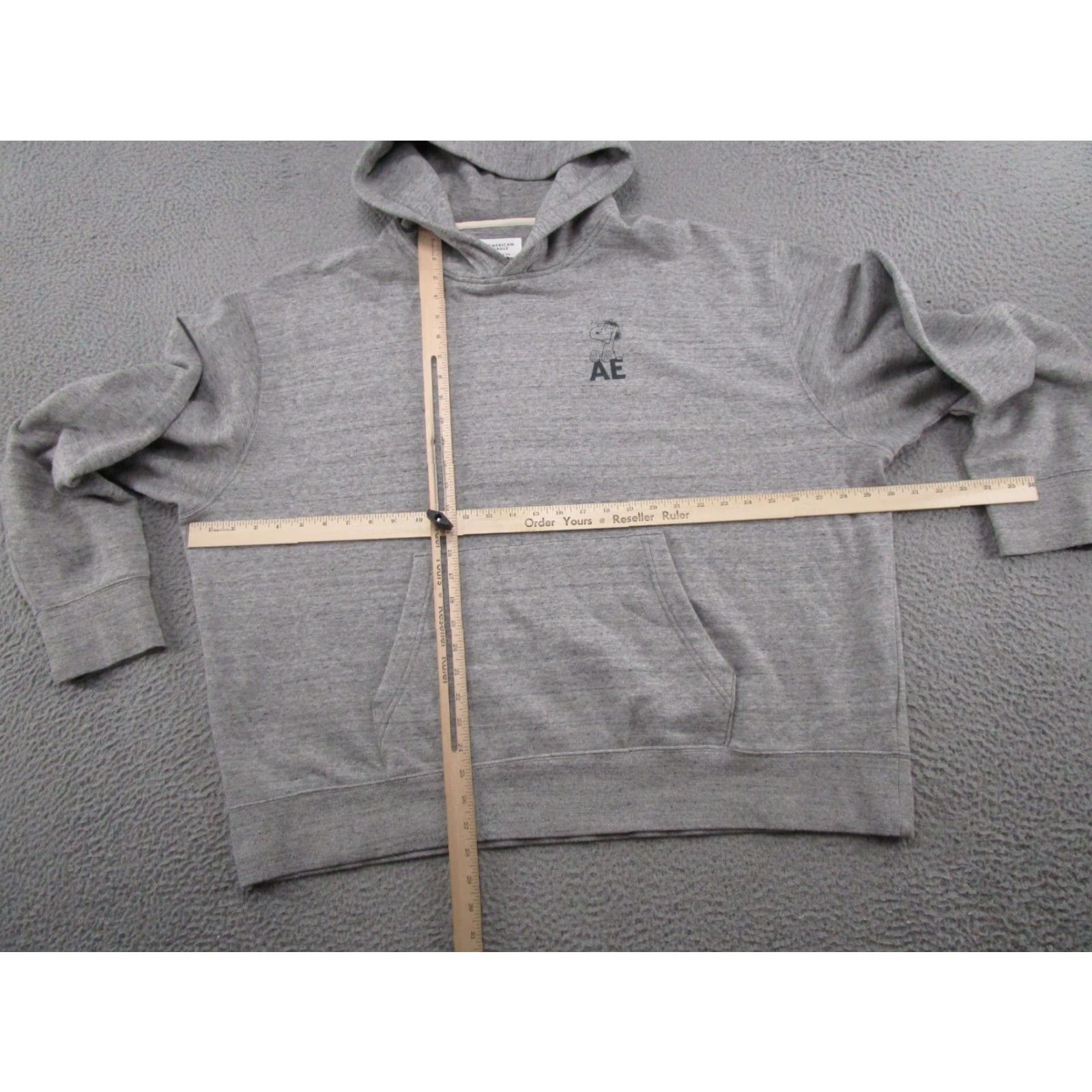 American Eagle Outfitters American Eagle Outfitters Snoopy Pullover Hoodie Mens 2XL Gray Relaxed Fit Hoodie Size US XXL / EU 58 / 5 - 5 Thumbnail