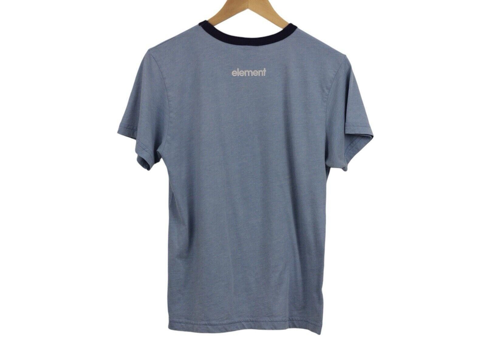 Designer Vtg 90s Element Skateboards T Shirt Ringer Worn Grunge M Size US M / EU 48-50 / 2 - 2 Thumbnail
