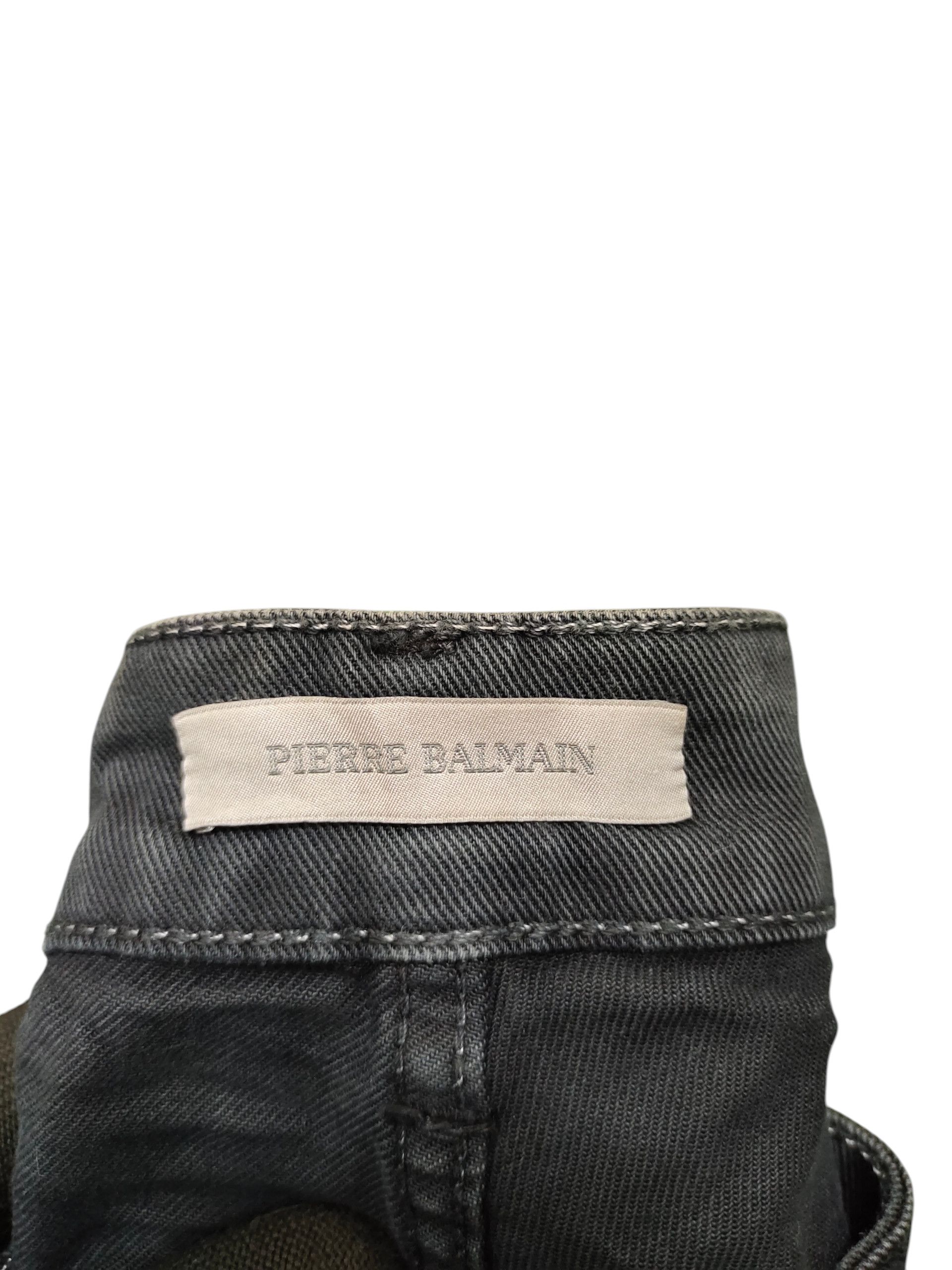 Pierre Balmain Pierre Balmain Black Denim Jeans Size 26" / US 2 / IT 38 - 11 Thumbnail