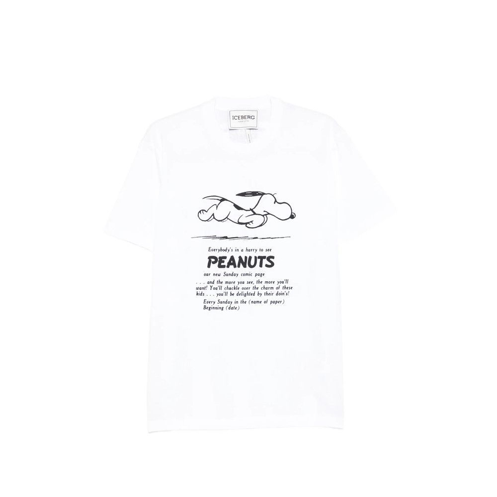 Iceberg Iceberg WHITE T-Shirts & Vests - T-Shirts Size US M / EU 48-50 / 2 - 1 Thumbnail