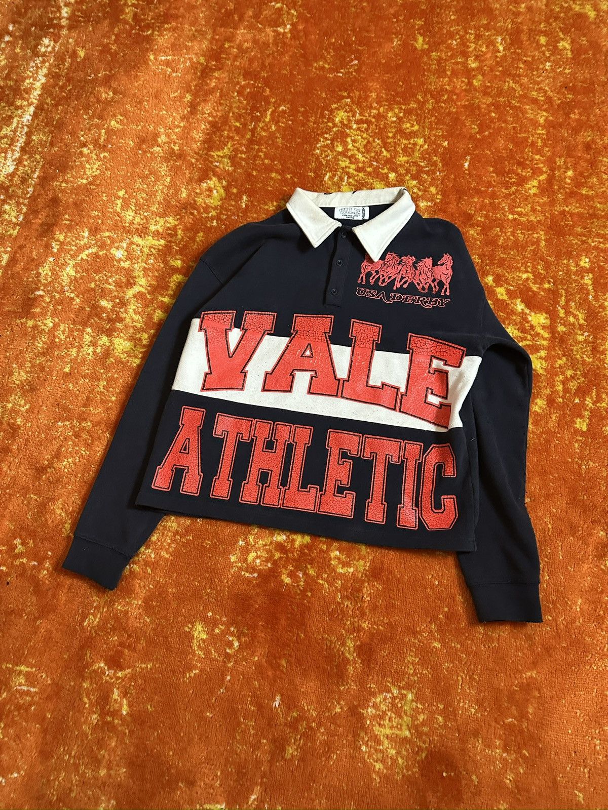 Vale Vale Rugby Derby Polo Navy Size US M / EU 48-50 / 2 - 3 Thumbnail