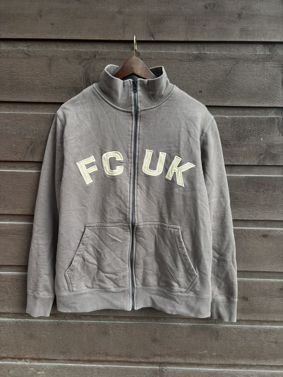 FCUK Fcuk zip up sweat shirt Size L / US 10 / IT 46 - 1 Thumbnail