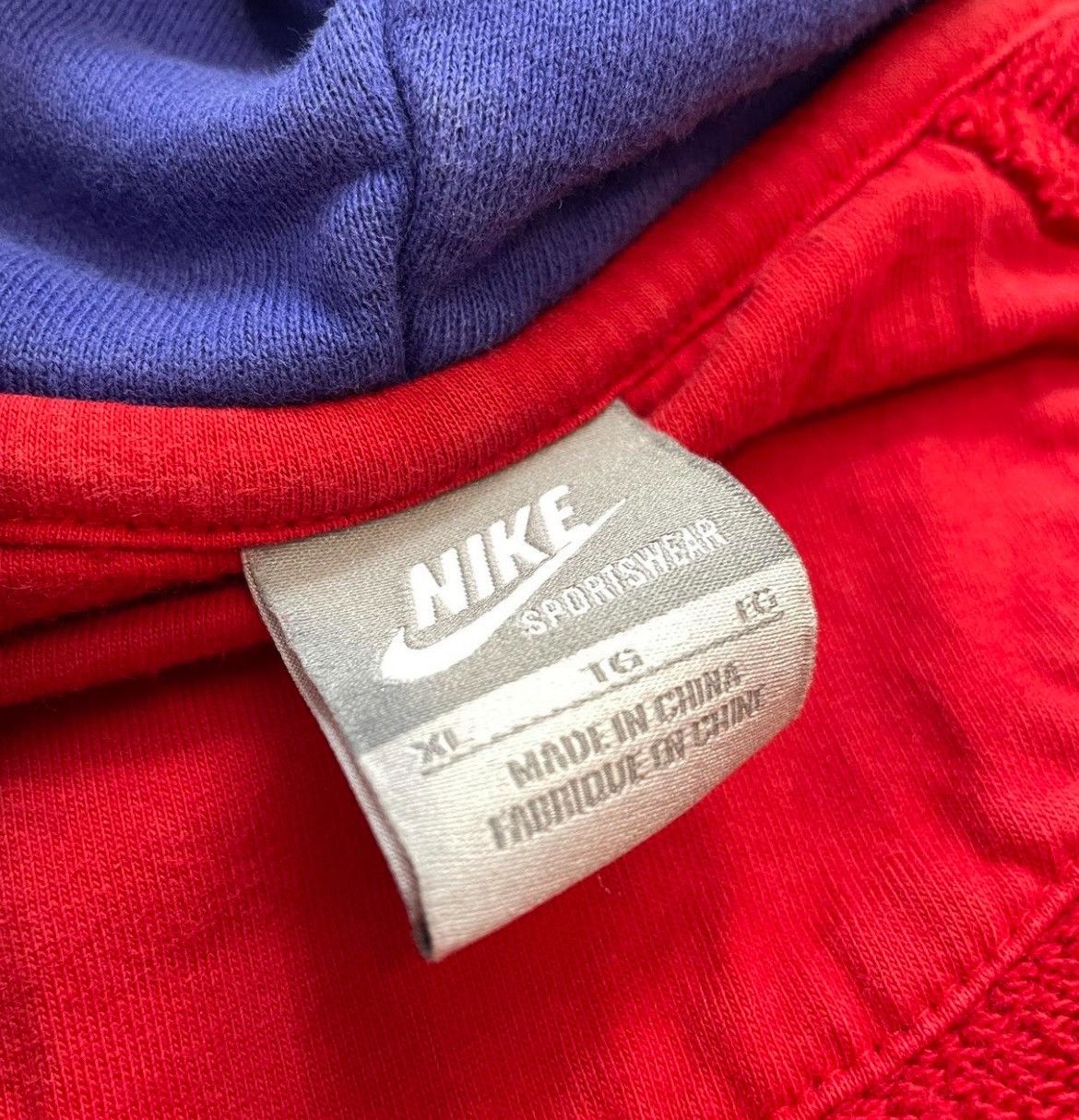 Nike vintage nike double-zipper hoodie Size US XL / EU 56 / 4 - 2 Thumbnail