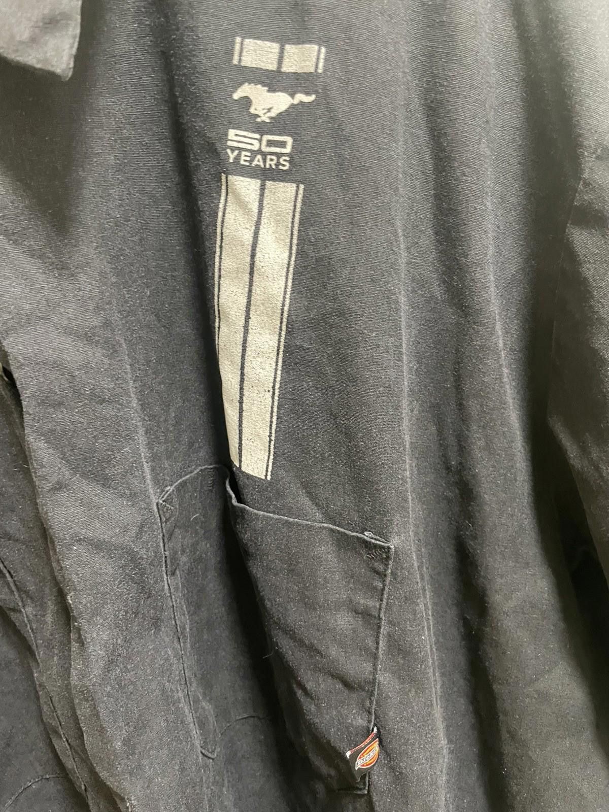 Other Ford Mustang Dickies Men 2XL Black Button Up Boss 302 Size US XXL / EU 58 / 5 - 4 Thumbnail