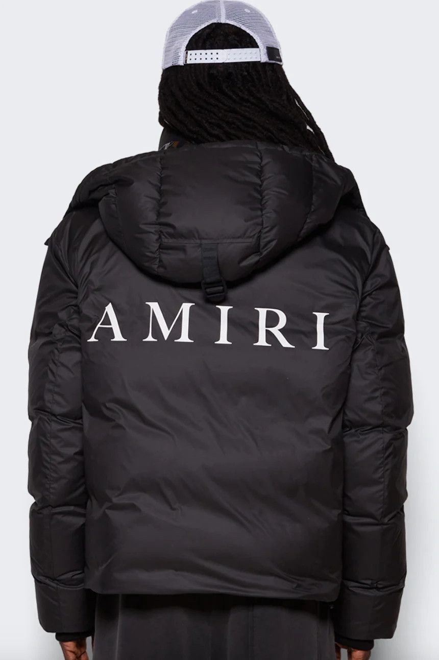 Amiri o1w1db10125 Hooded Down Puffer Jacket in Black Size US M / EU 48-50 / 2 - 4 Thumbnail