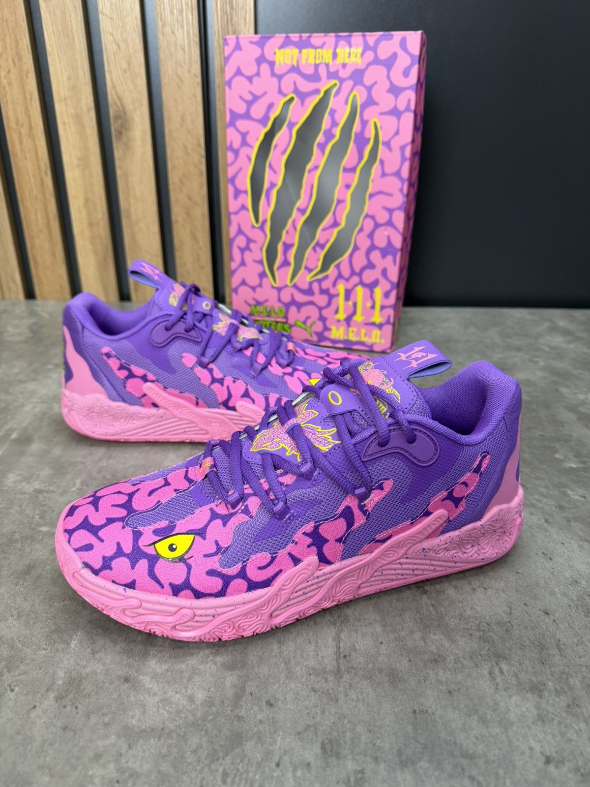 Puma Puma Teenage Mutant Ninja Turtles x MB.03 Lo Krang Size US 8.5 / EU 41-42 - 8 Thumbnail