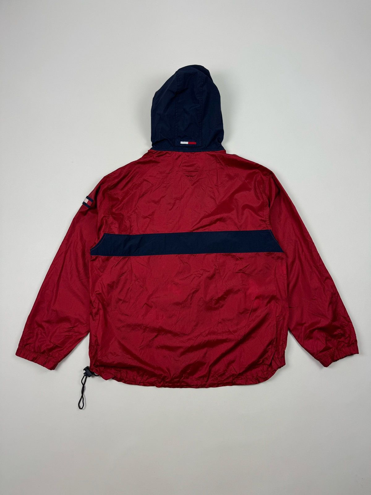 Tommy Hilfiger Vintage Tommy Hilfiger Red Anorak Jacket Size US XL / EU 56 / 4 - 16 Thumbnail