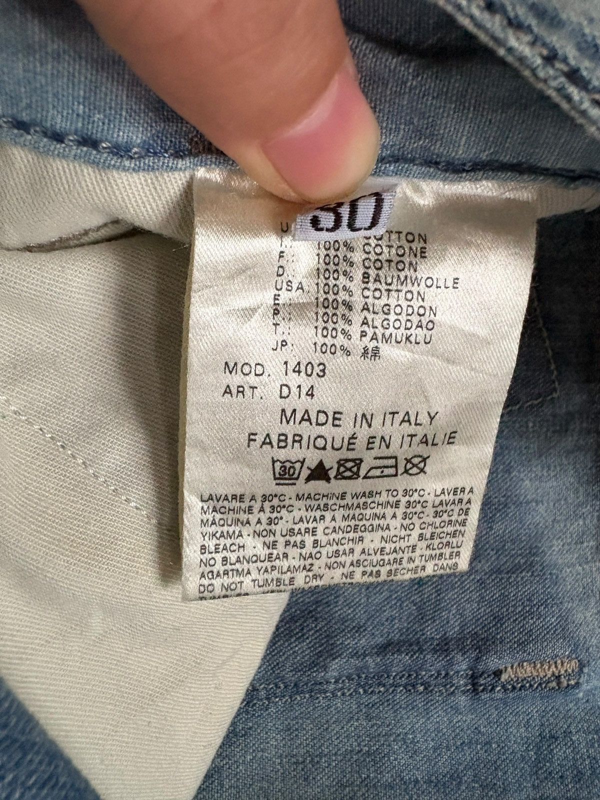 Japanese Brand Vintage Japanese Brand Patches Faded Wash Baggy Jeans Size US 30 / EU 46 - 10 Thumbnail