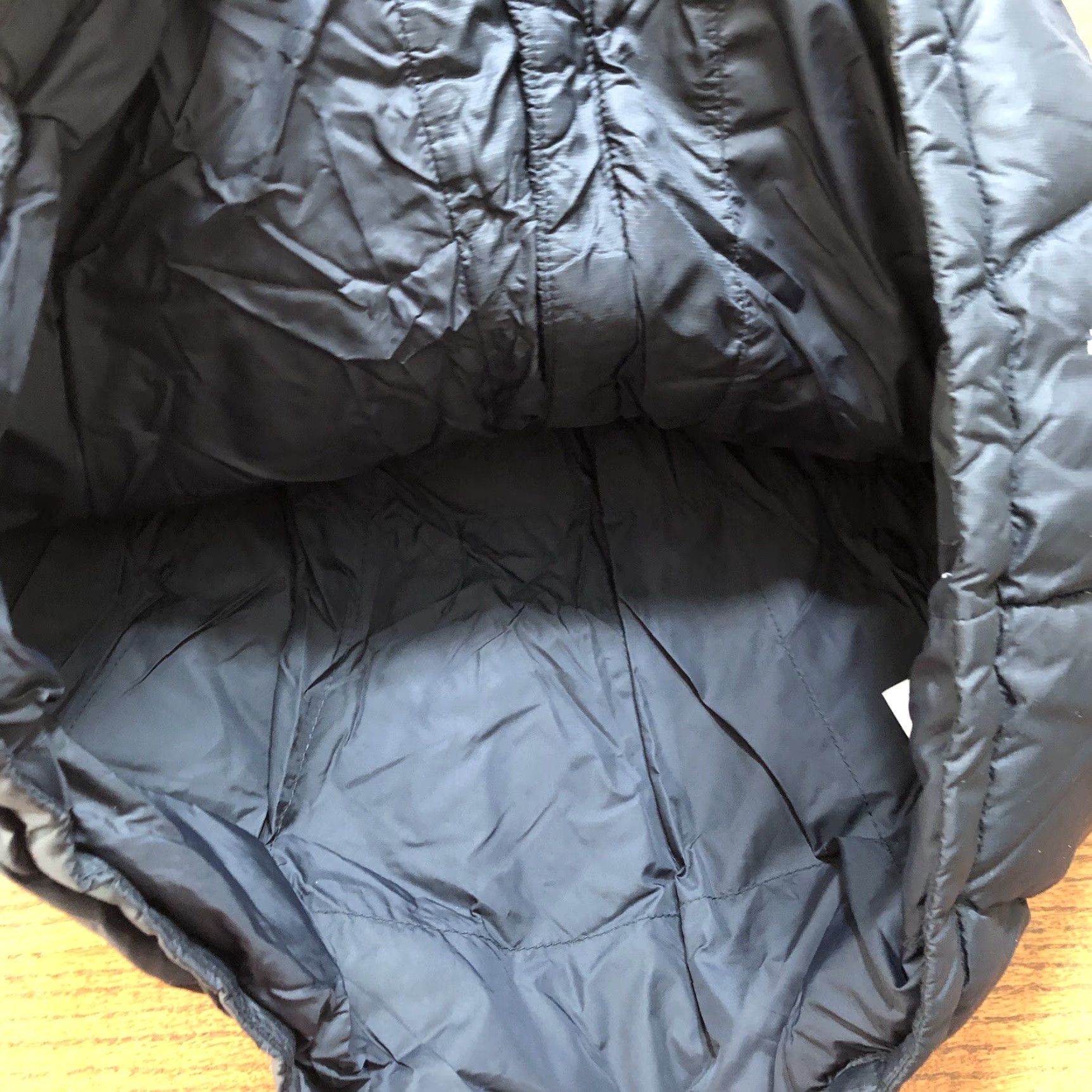 Mountain Hardwear VINTAGE Mountain Hardwear Jacket Womens S Black Full Zip Down Puffer Trench Coat Hooded Size S / US 4 / IT 40 - 5 Thumbnail