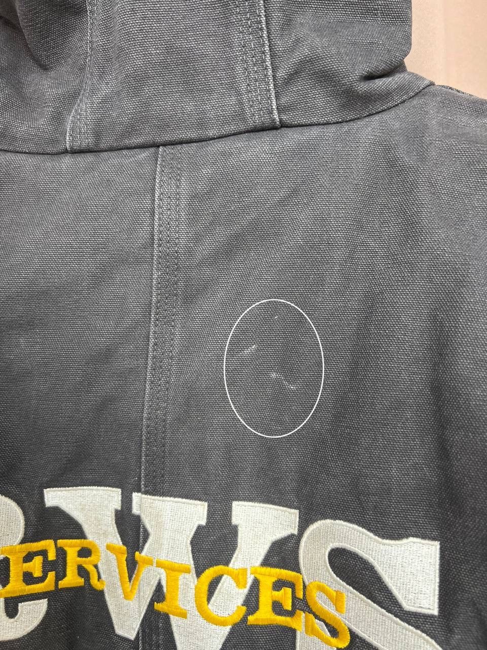 Carhartt Carhartt Detroit Jacket Men Size L Vintage Grey Sherpa Lined Size US L / EU 52-54 / 3 - 21 Thumbnail