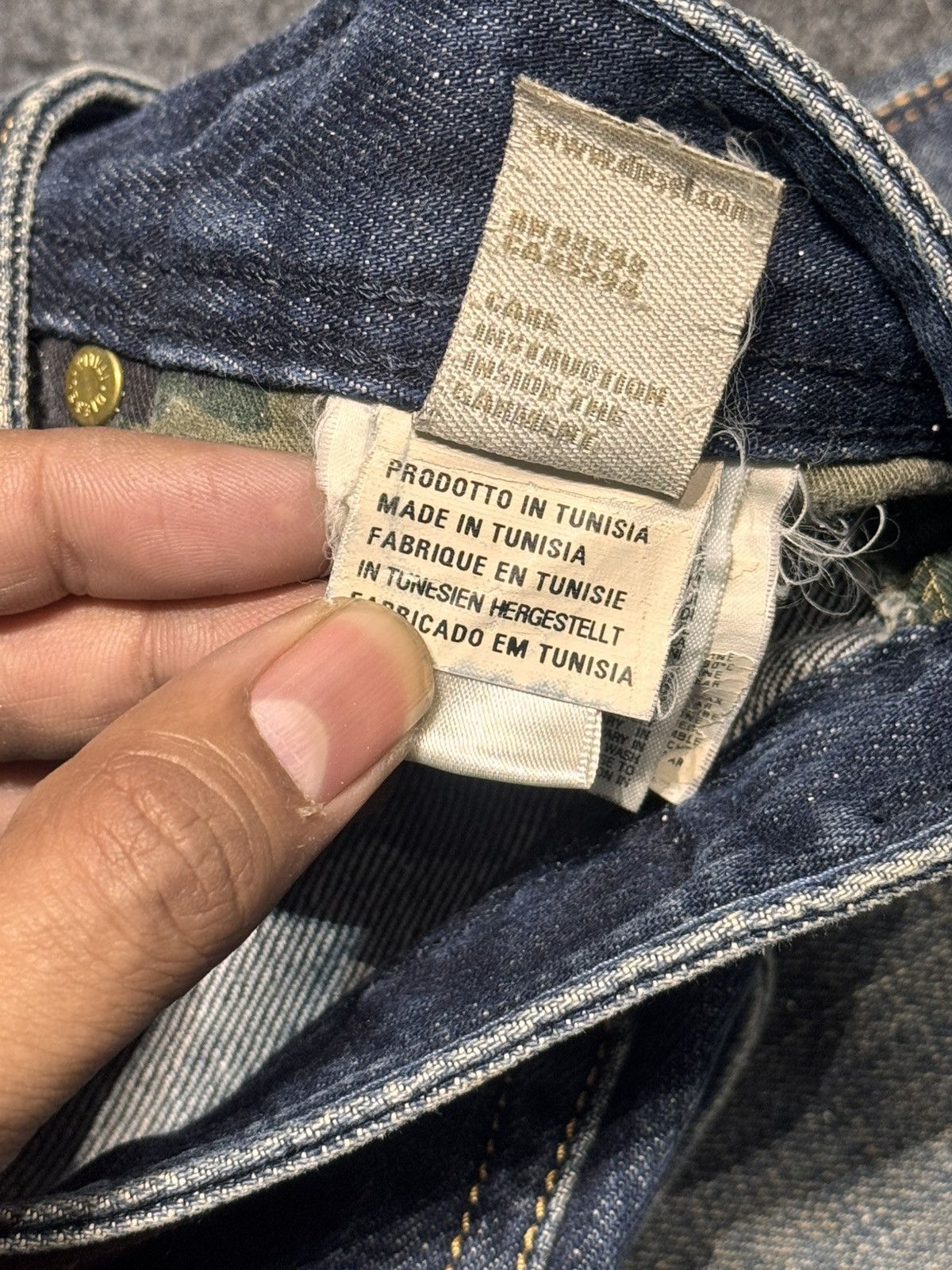 Diesel Title: Vintage Diesel Industry Denim Jeans - Distressed Wash Size US 32 / EU 48 - 7 Thumbnail
