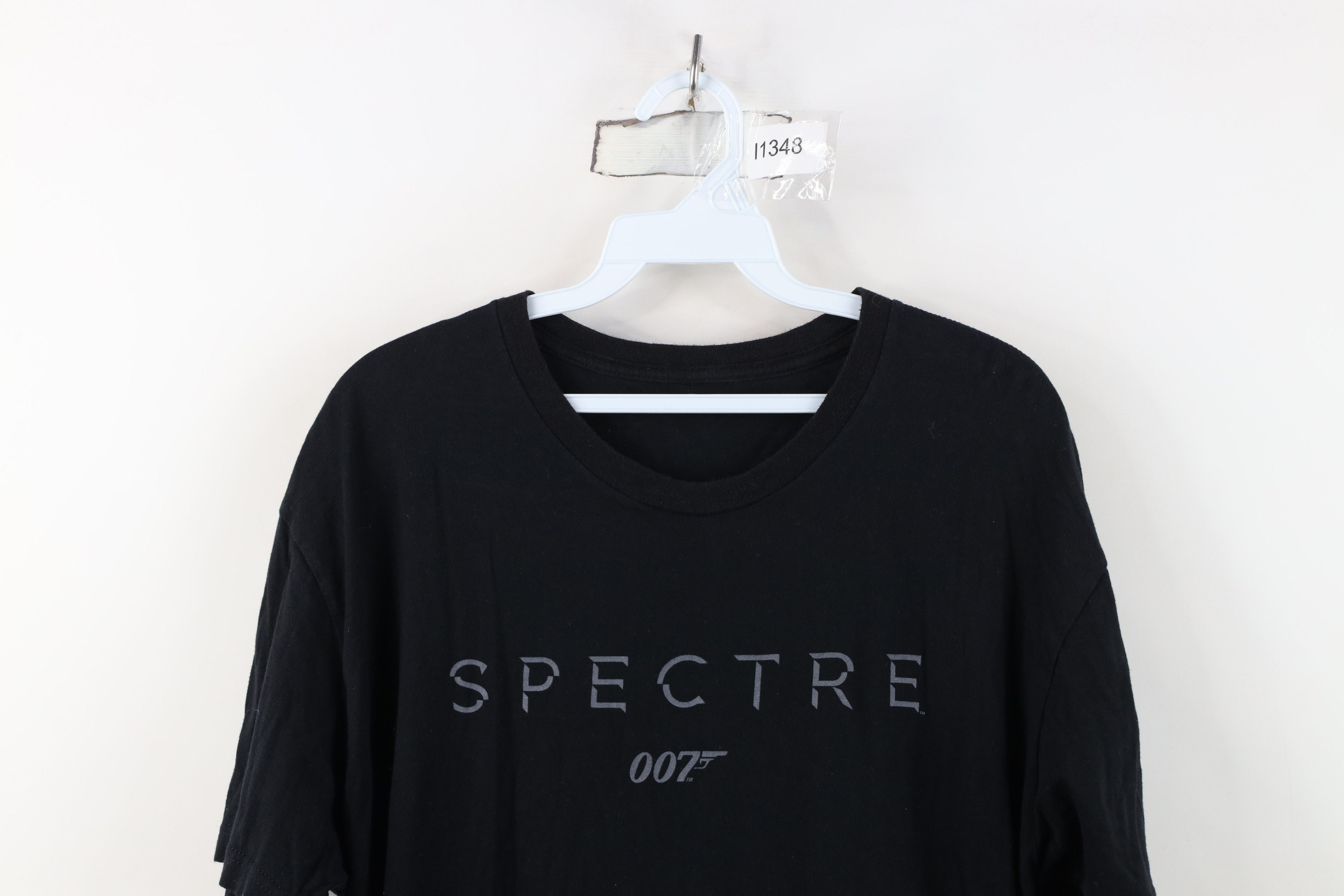 Vintage James Bond 007 Spectre Movie Spell Out Short Sleeve T-Shirt Size US L / EU 52-54 / 3 - 2 Thumbnail