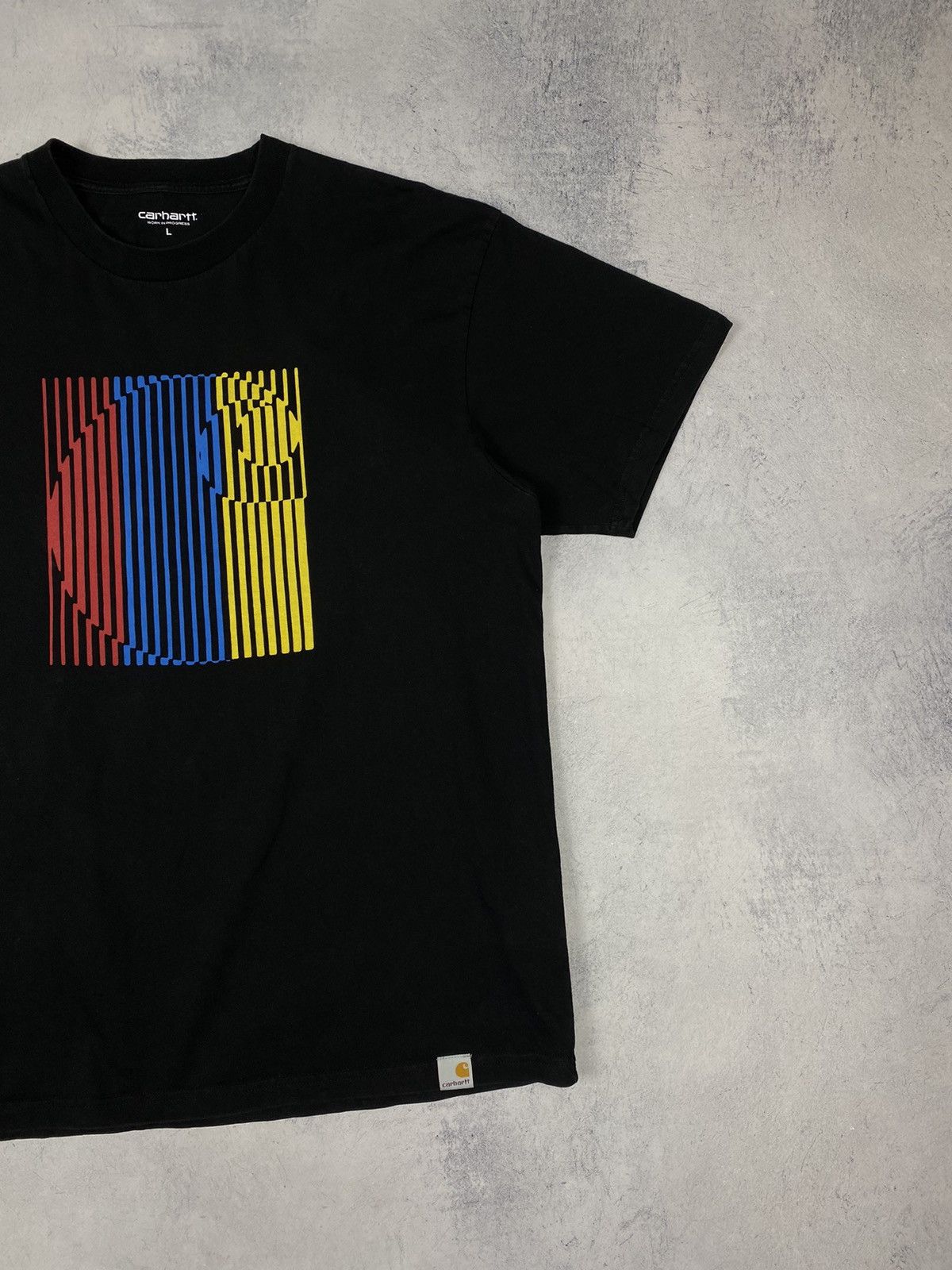 Carhartt Wip Carhartt Wip Big Logo Streetwear Tee T Shirt Mens Size L Size US L / EU 52-54 / 3 - 4 Thumbnail