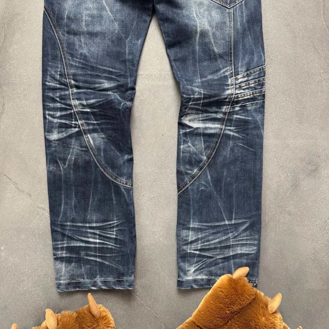 Japanese Brand × Vintage Japanese Style Pathcwork Washed Avant Garde Jeans Size US 30 / EU 46 - 11 Thumbnail