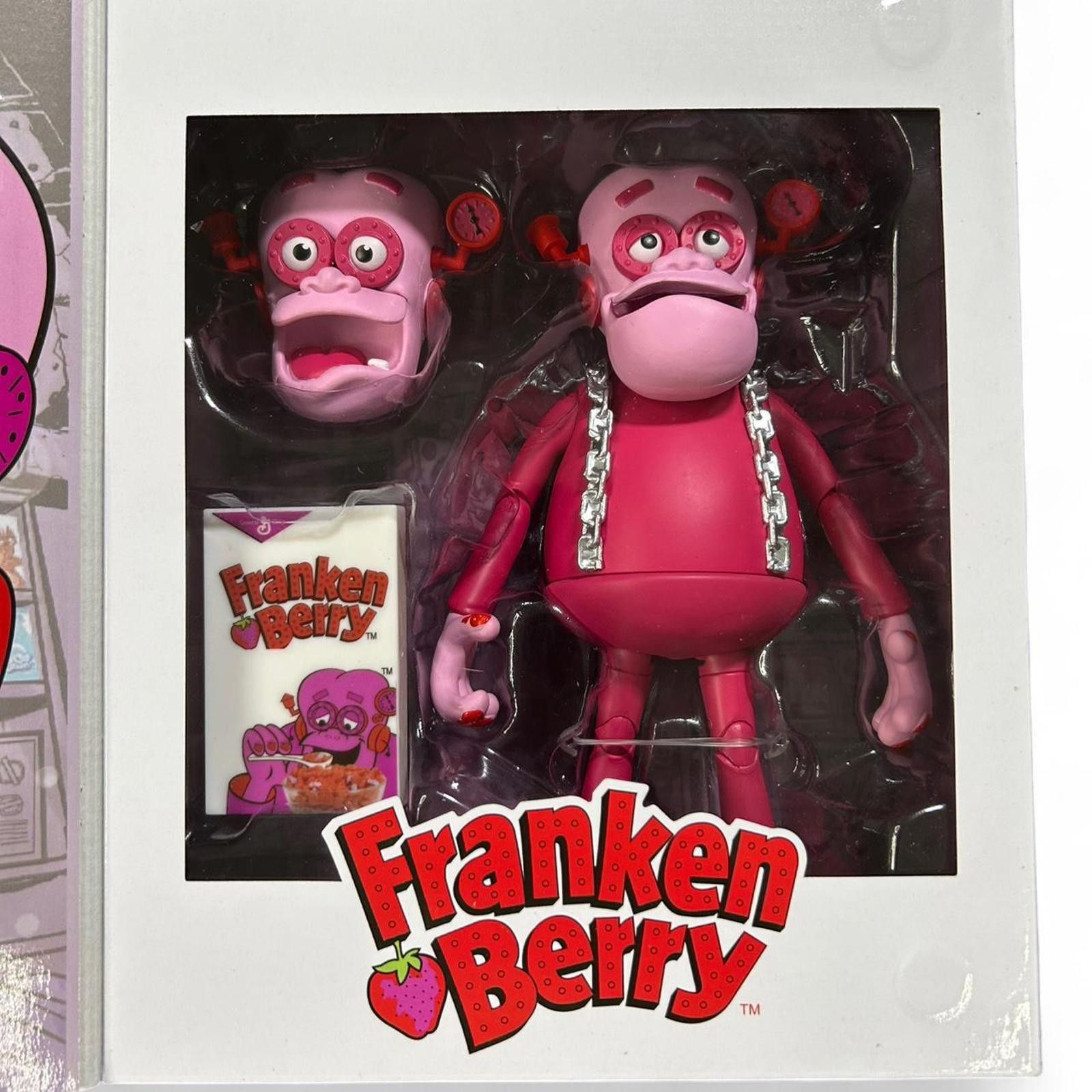 Kaws Jada Toys General Mills FrankenBerry 1:12 Action Figure Size ONE SIZE - 3 Thumbnail