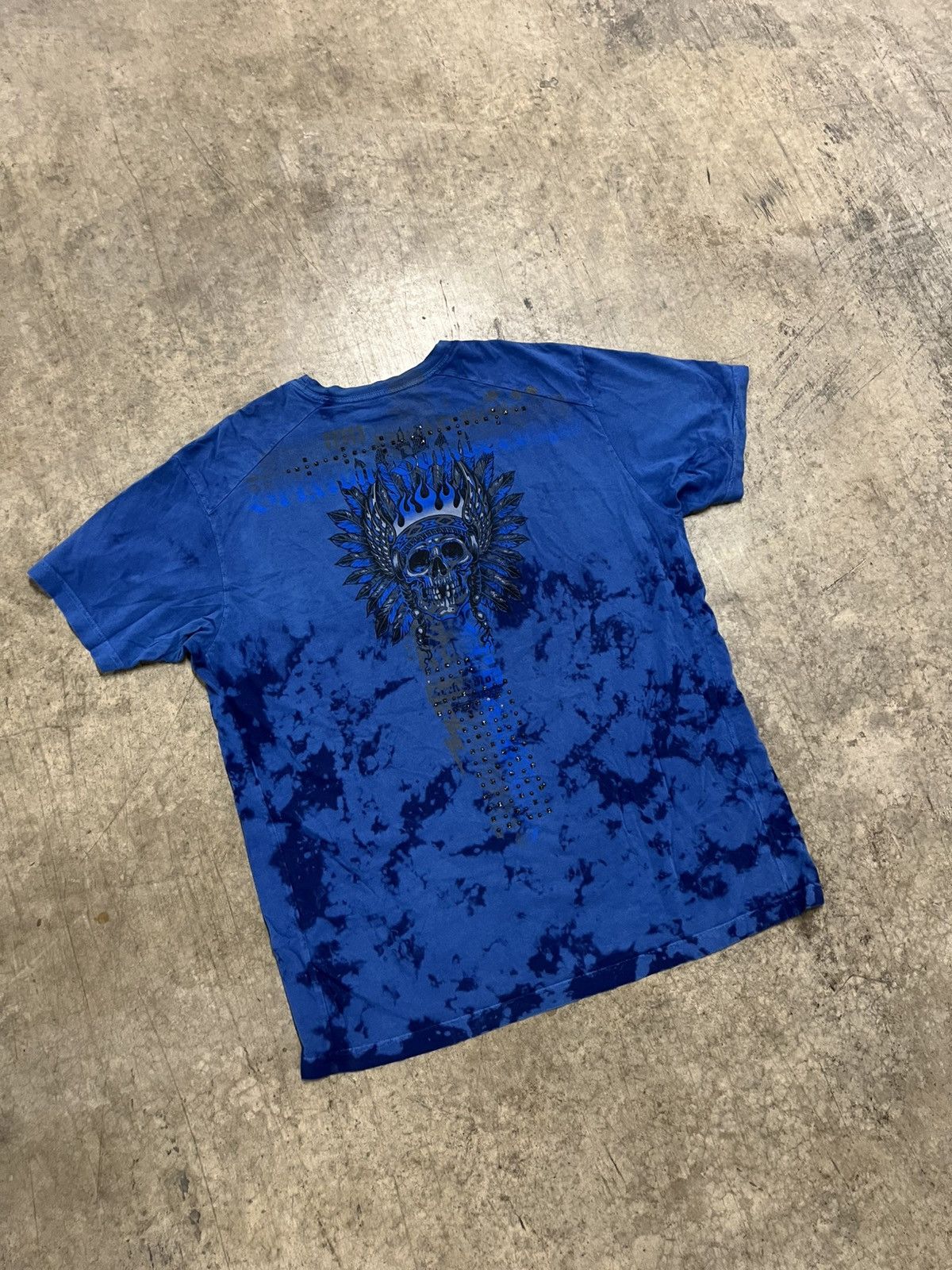 Affliction × Vintage Affliction grunge tee shirt hype rare skater opium Size US XXL / EU 58 / 5 - 8 Thumbnail