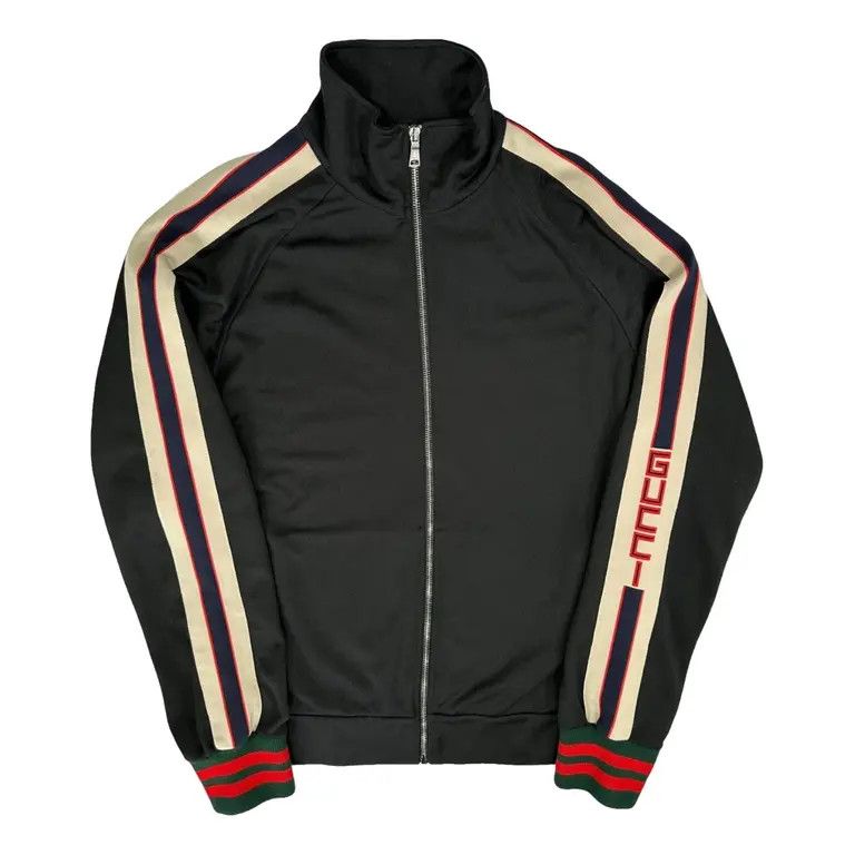 Gucci Gucci GG Jacquard Jersey Full Zip Technical Track Jacket