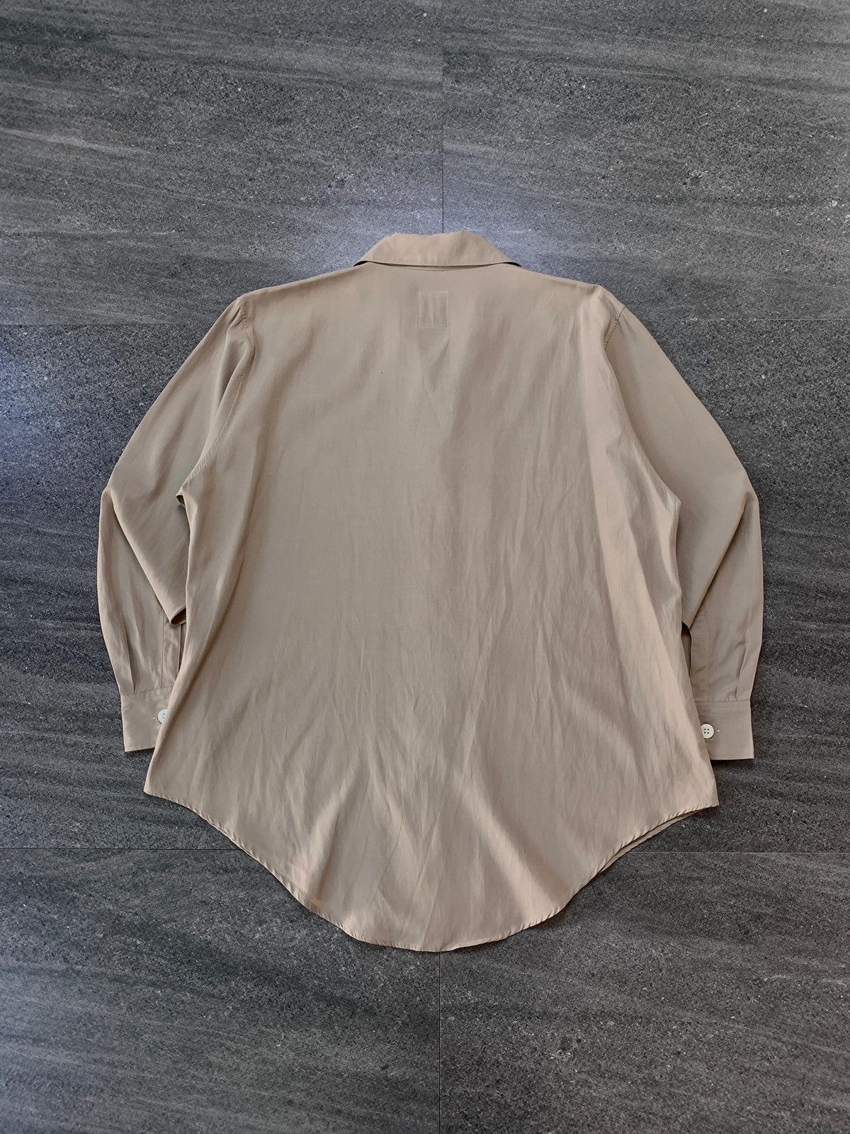 Yohji Yamamoto Workshop by Yohji Yamamoto Rayon Long Shirt - Medium Size US M / EU 48-50 / 2 - 9 Thumbnail