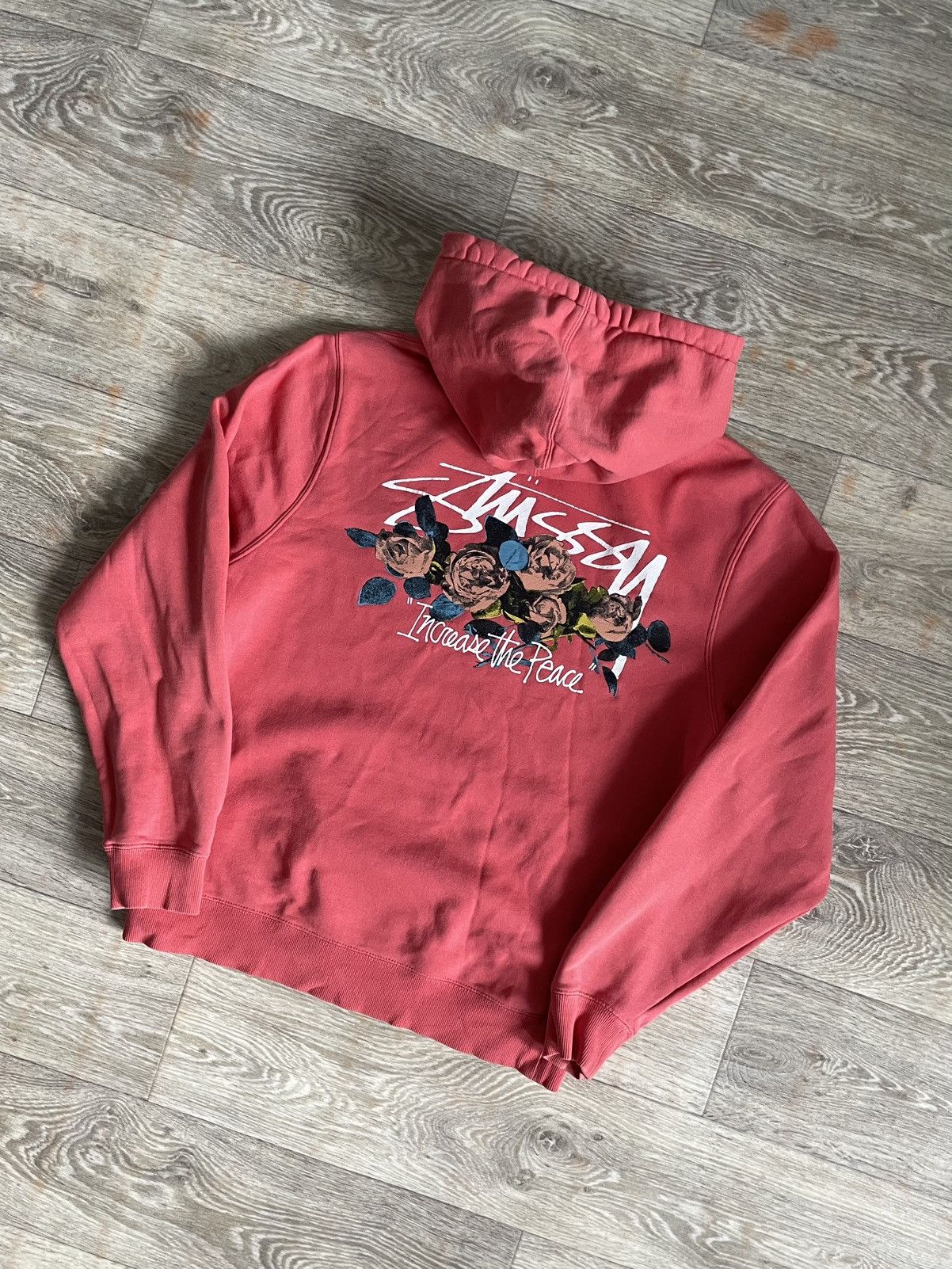 Stussy Stussy Roses Y2K Hoodie Size US M / EU 48-50 / 2 - 3 Thumbnail