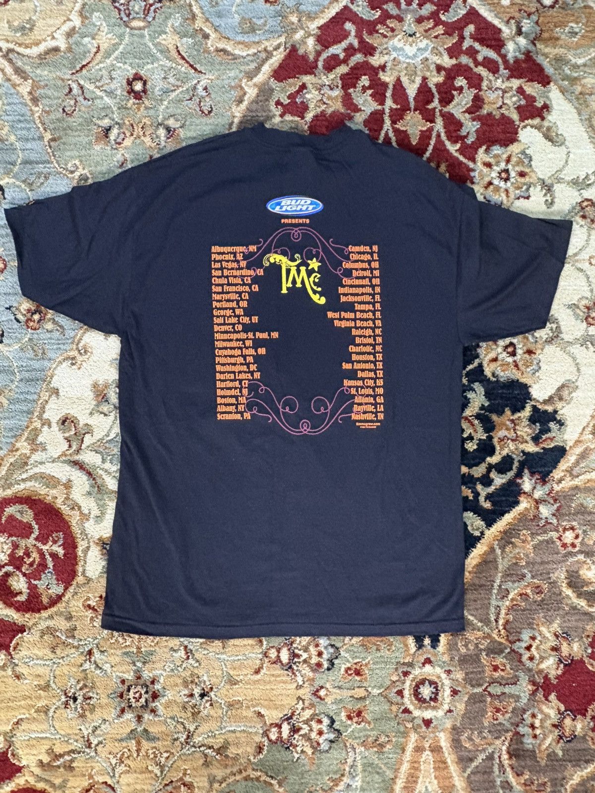 Band Tees × Vintage 2001 Tim McGraw On tour T-Shirt Size US L / EU 52-54 / 3 - 2 Thumbnail