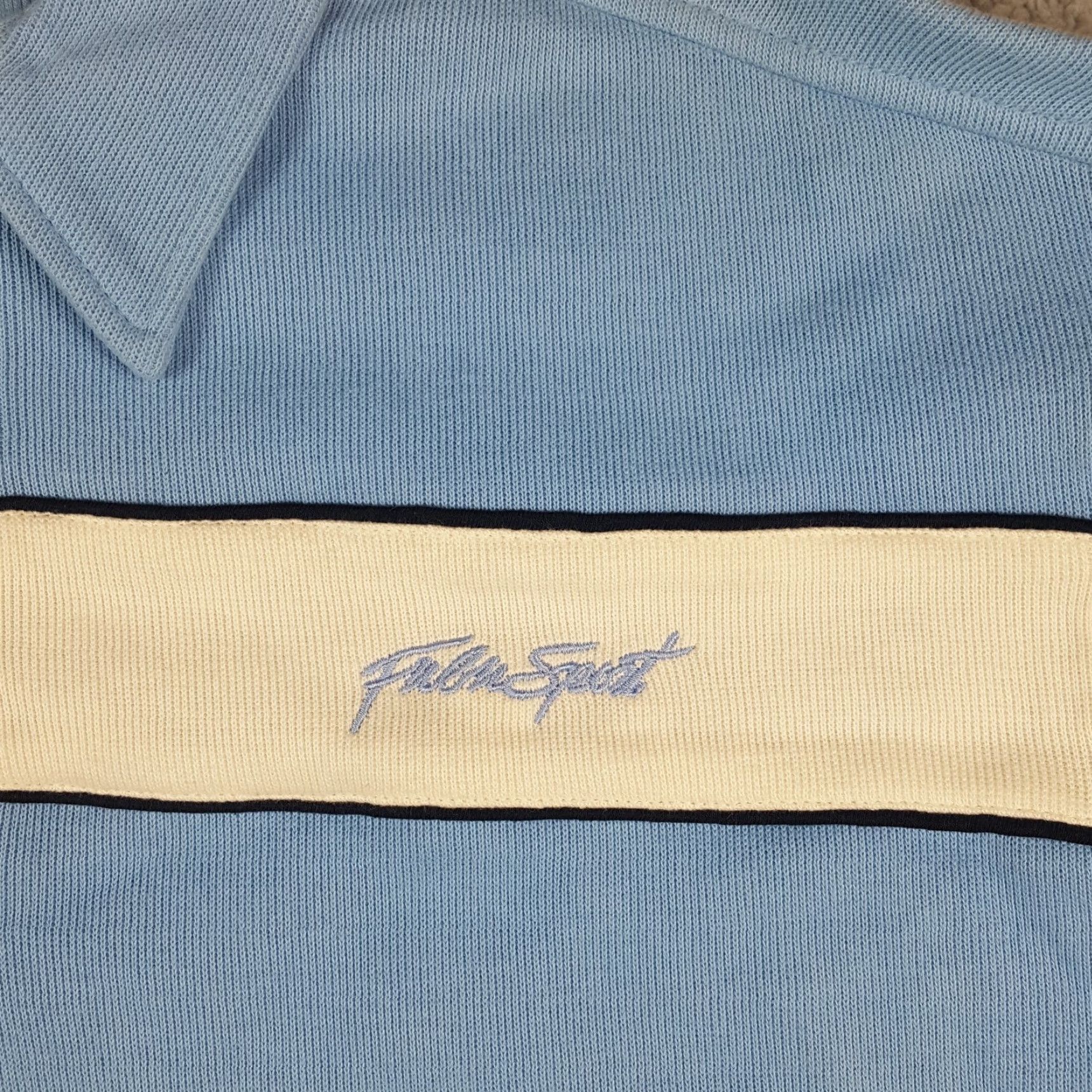 Fubu VINTAGE Y2K FUBU Preppy Striped Polo Shirt Mens Size M Hip-Hop Vintage Size US M / EU 48-50 / 2 - 4 Thumbnail