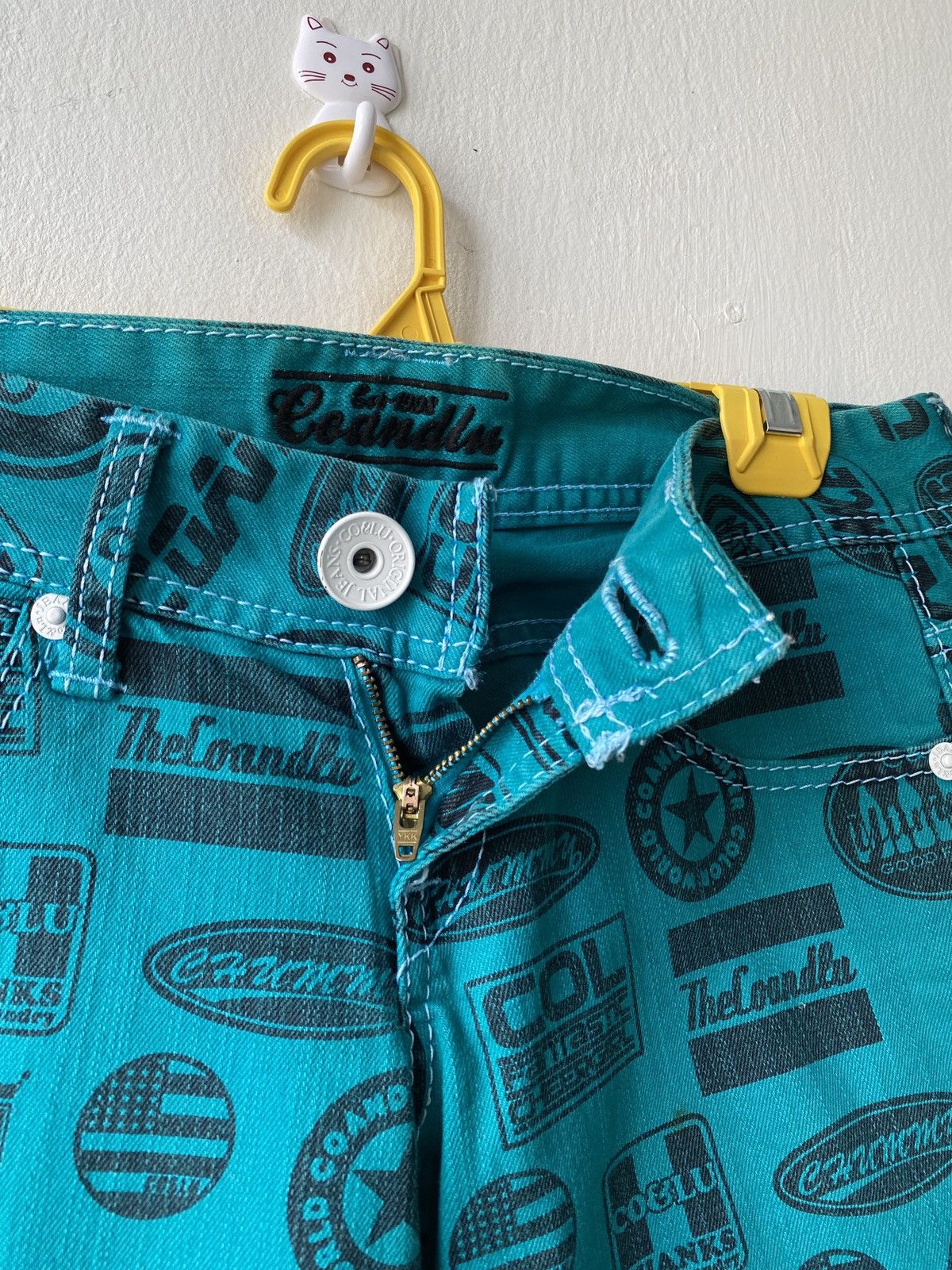 Hysteric Glamour × Japanese Brand Japanese Brand Co & Lu Fullprint Design Denim Size US 30 / EU 46 - 13 Thumbnail