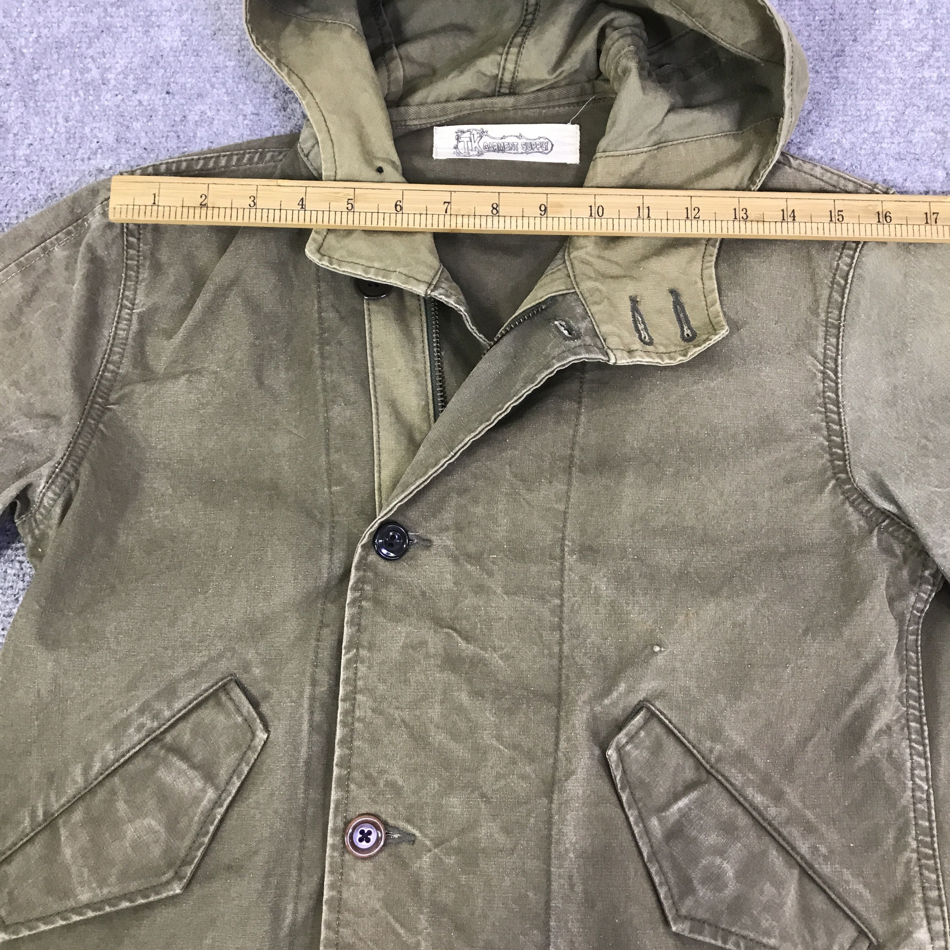 Japanese Brand T.K GARMENT SUPPLY PARKAS MILITARY JACKET K107B1 Size US M / EU 48-50 / 2 - 5 Thumbnail