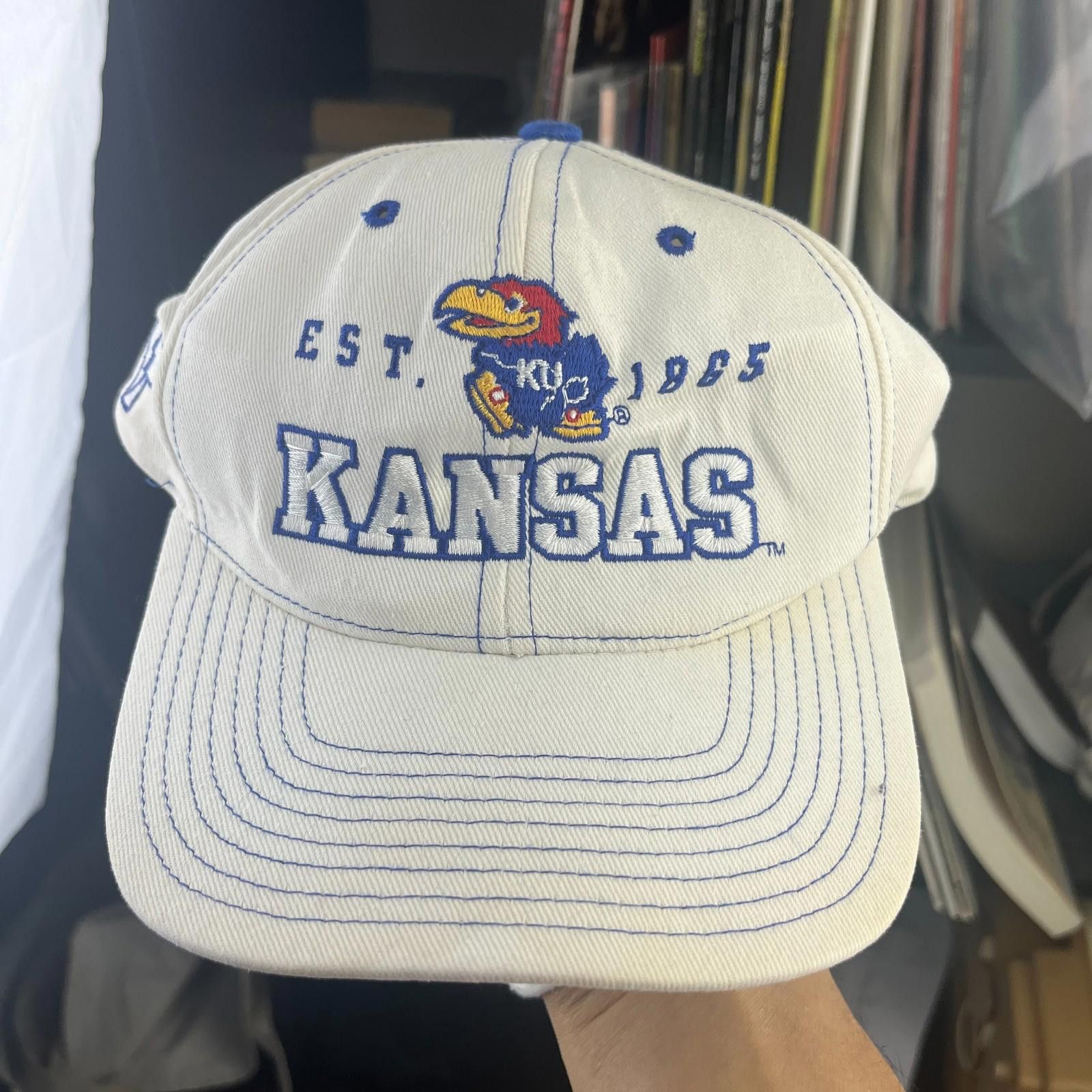 Other Vintage 90s Kansas Jayhawks Pro Player Snapback Hat Size ONE SIZE - 1 Thumbnail