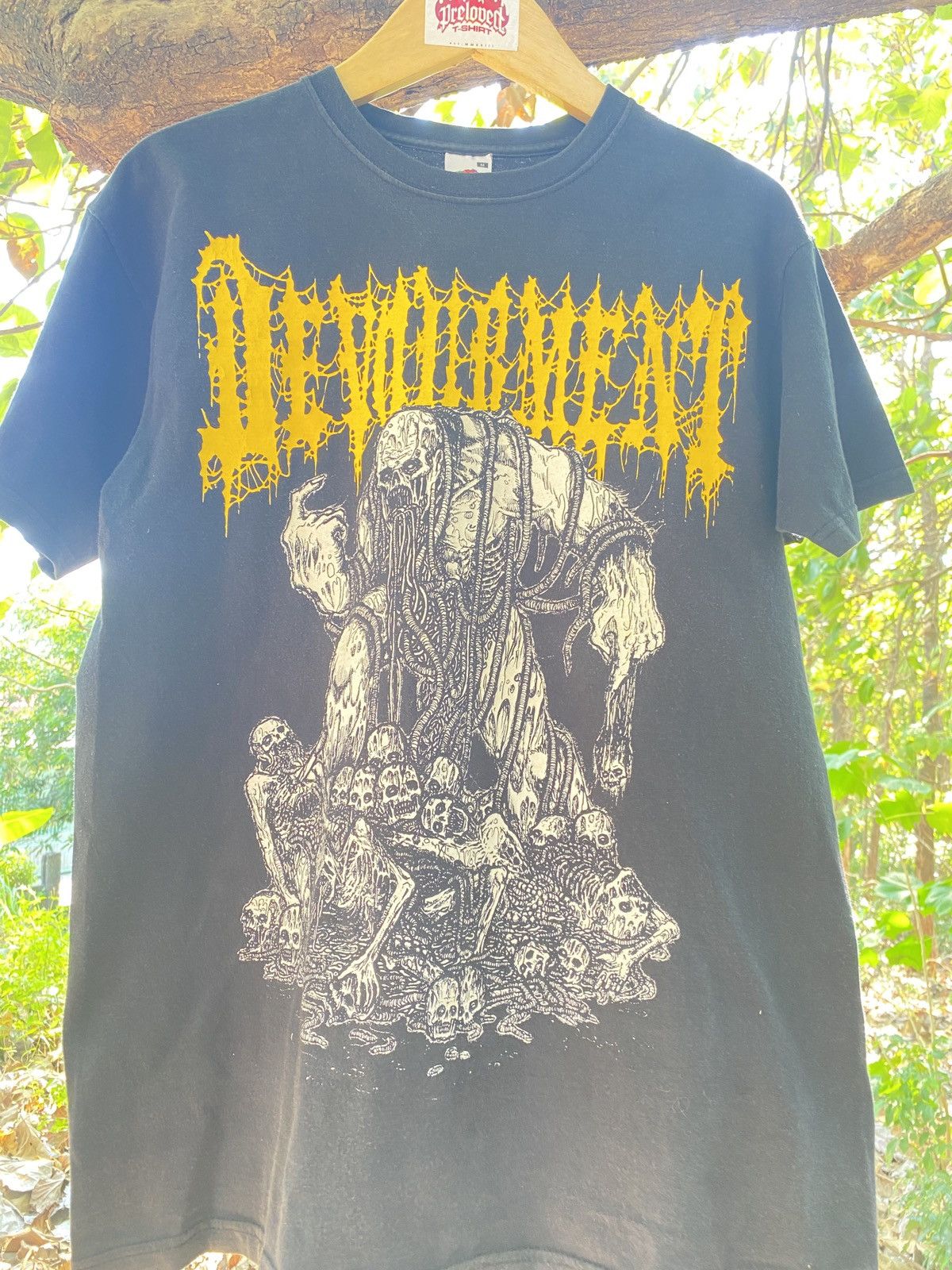 Vintage Rare Devourment 2010 Brutal Death Metal Band Tee