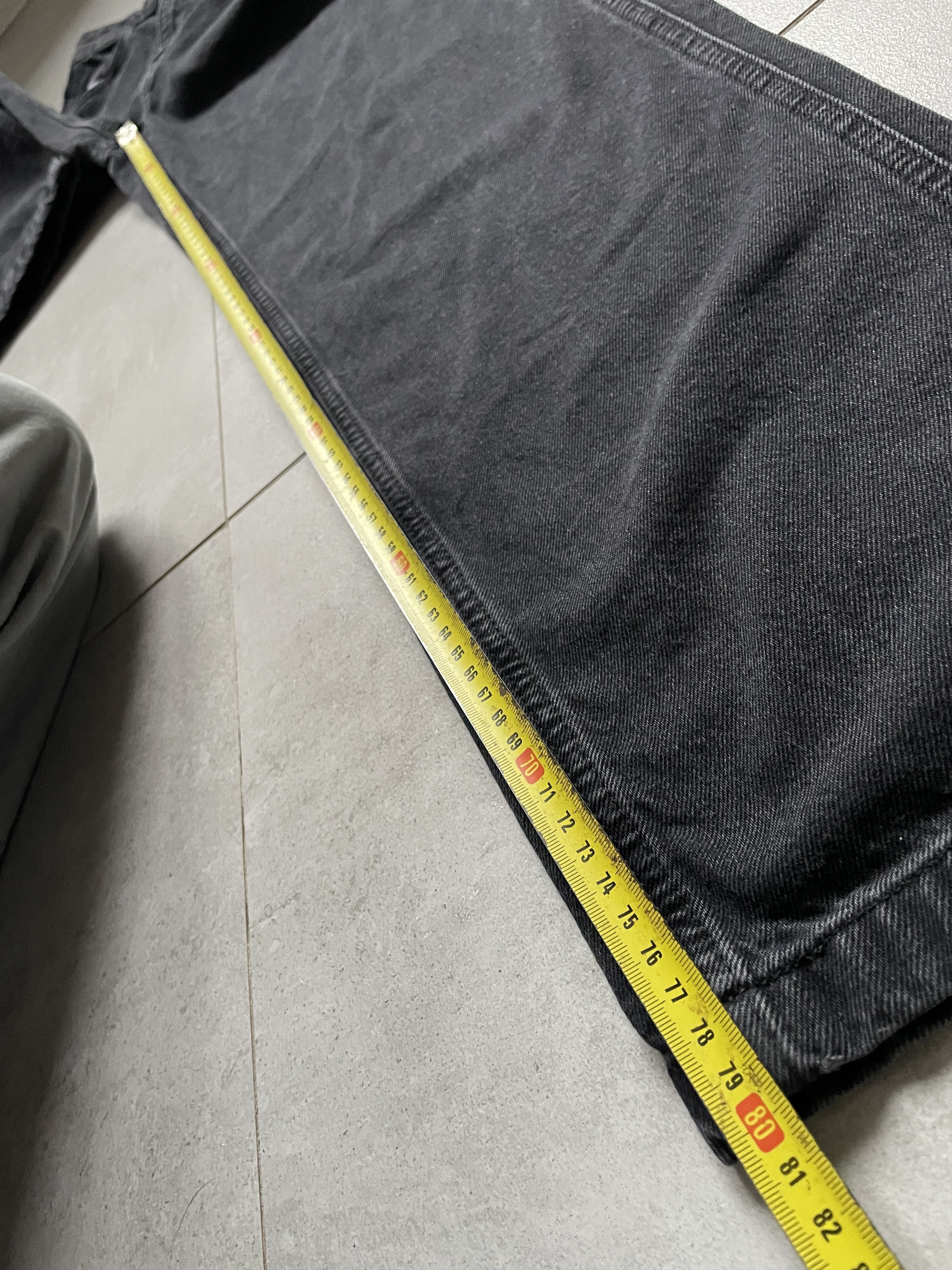 Karl Kani KARL KANI BLACK DENIM CARPENTER BAGGY JEANS HIP HOP Size US 30 / EU 46 - 13 Thumbnail