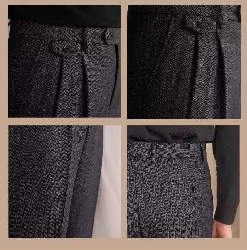 Other Vintage Style Straight Casual British Business Style Pants Size US 32 / EU 48 - 6 Thumbnail