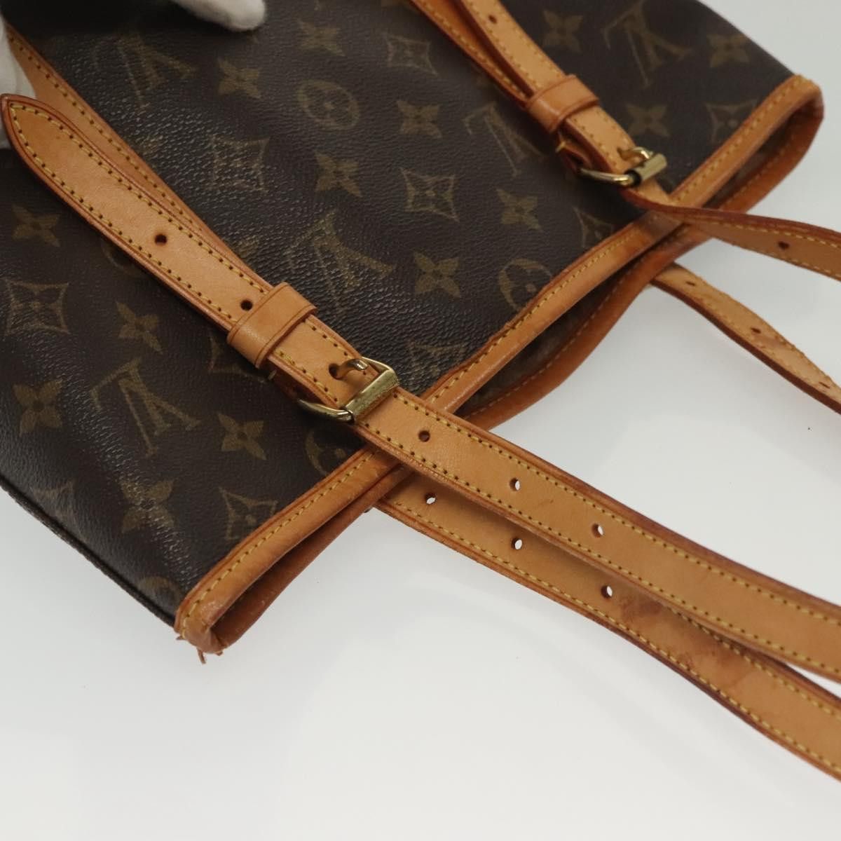 Louis Vuitton LOUIS VUITTON Monogram Bucket GM Shoulder Bag M42236 Size ONE SIZE - 6 Thumbnail