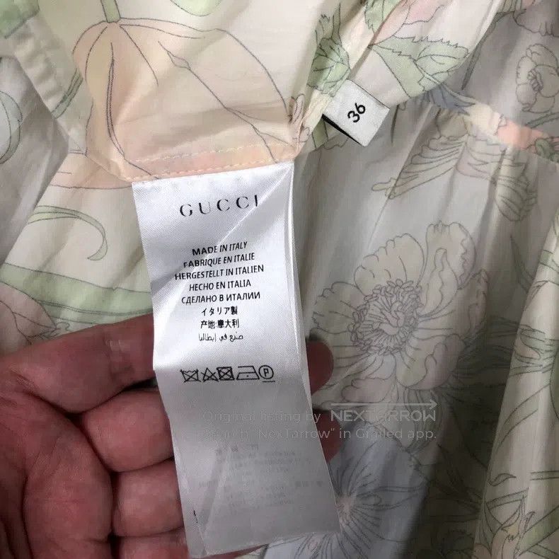 Gucci Gucci Floral dress Size XS / US 0-2 / IT 36-38 - 5 Thumbnail
