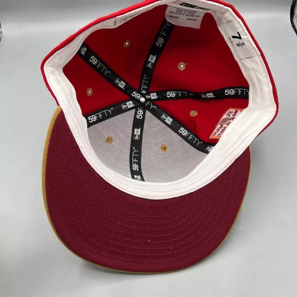 New Era St. Louis Cardinals Hat Men 7 5/8 59Fifty New Era Fitted Cap Size ONE SIZE - 5 Thumbnail