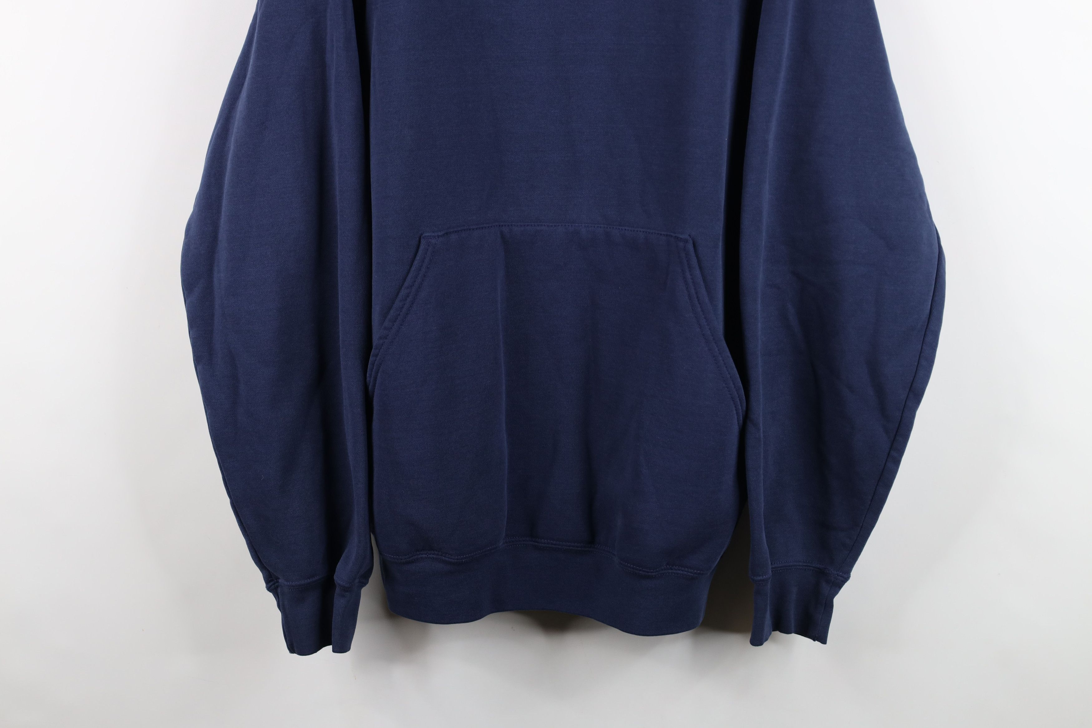 Carhartt Vintage Carhartt Spell Out Hoodie Sweatshirt Navy blue Size US L / EU 52-54 / 3 - 3 Thumbnail