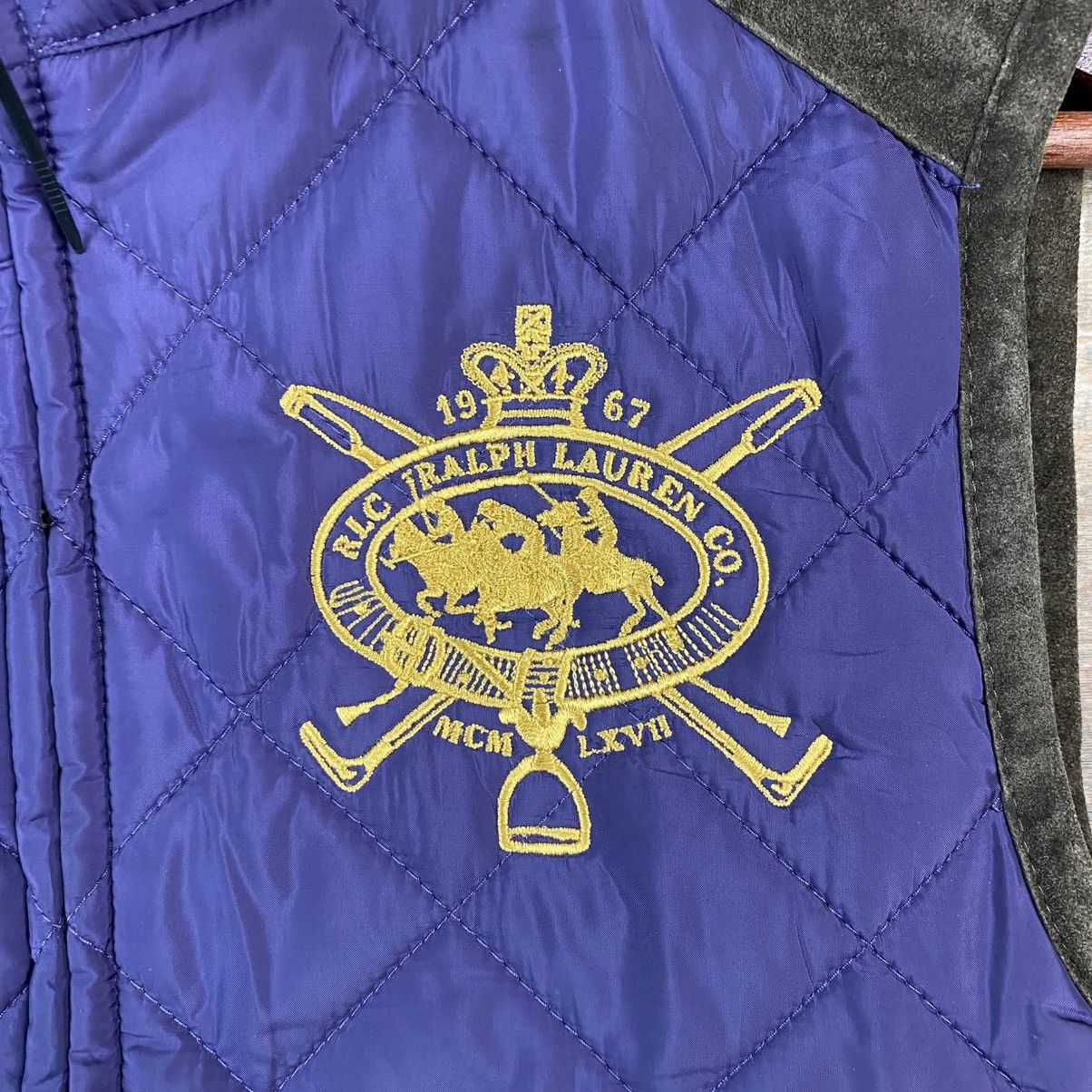 Polo Ralph Lauren DL Ralph Lauren Sports Purple Vest #C811 Size S / US 4 / IT 40 - 9 Thumbnail