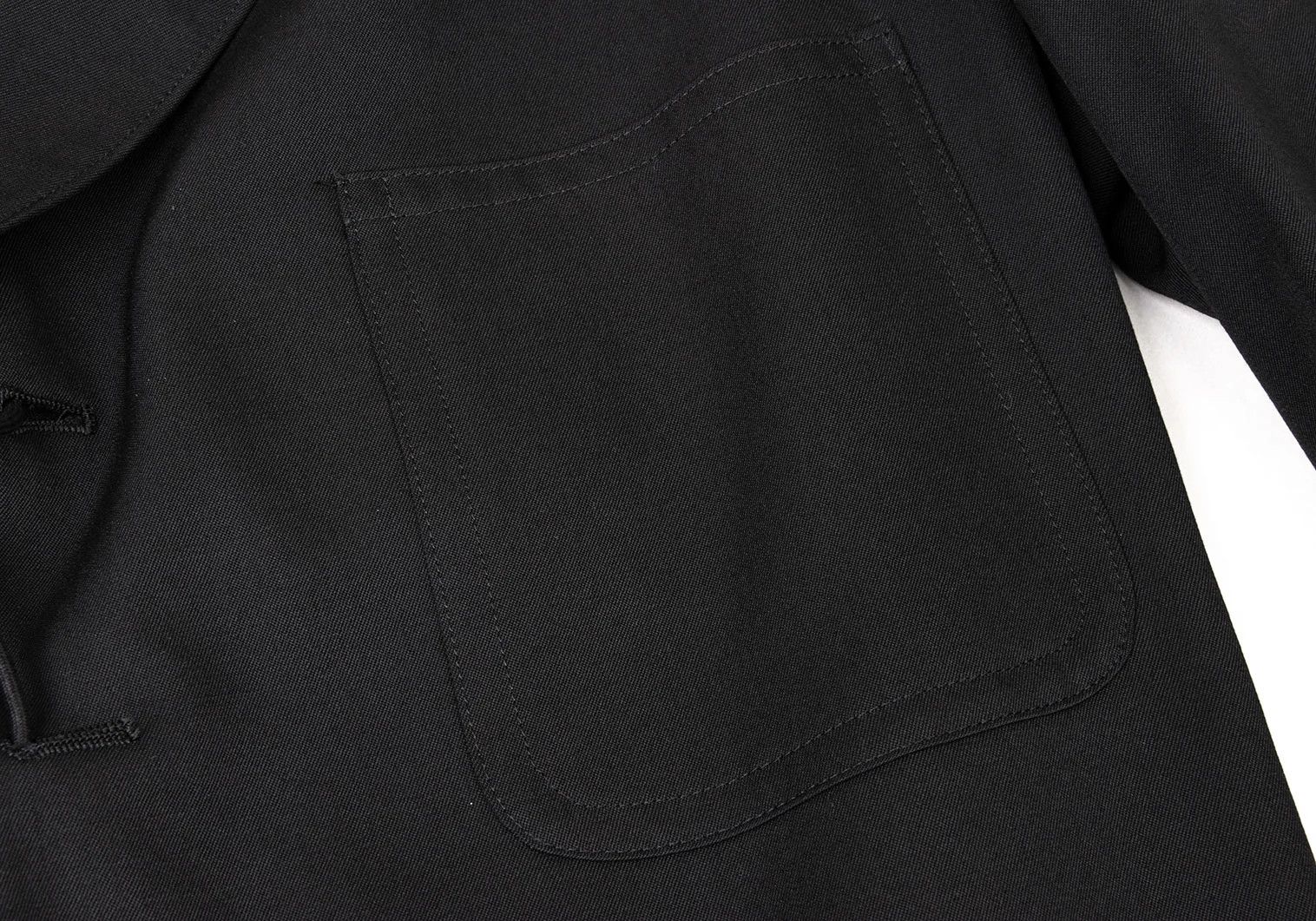 Yohji Yamamoto Yohji Yamamoto Wool Gabardine Jacket Black Size 3 Size US L / EU 52-54 / 3 - 6 Thumbnail