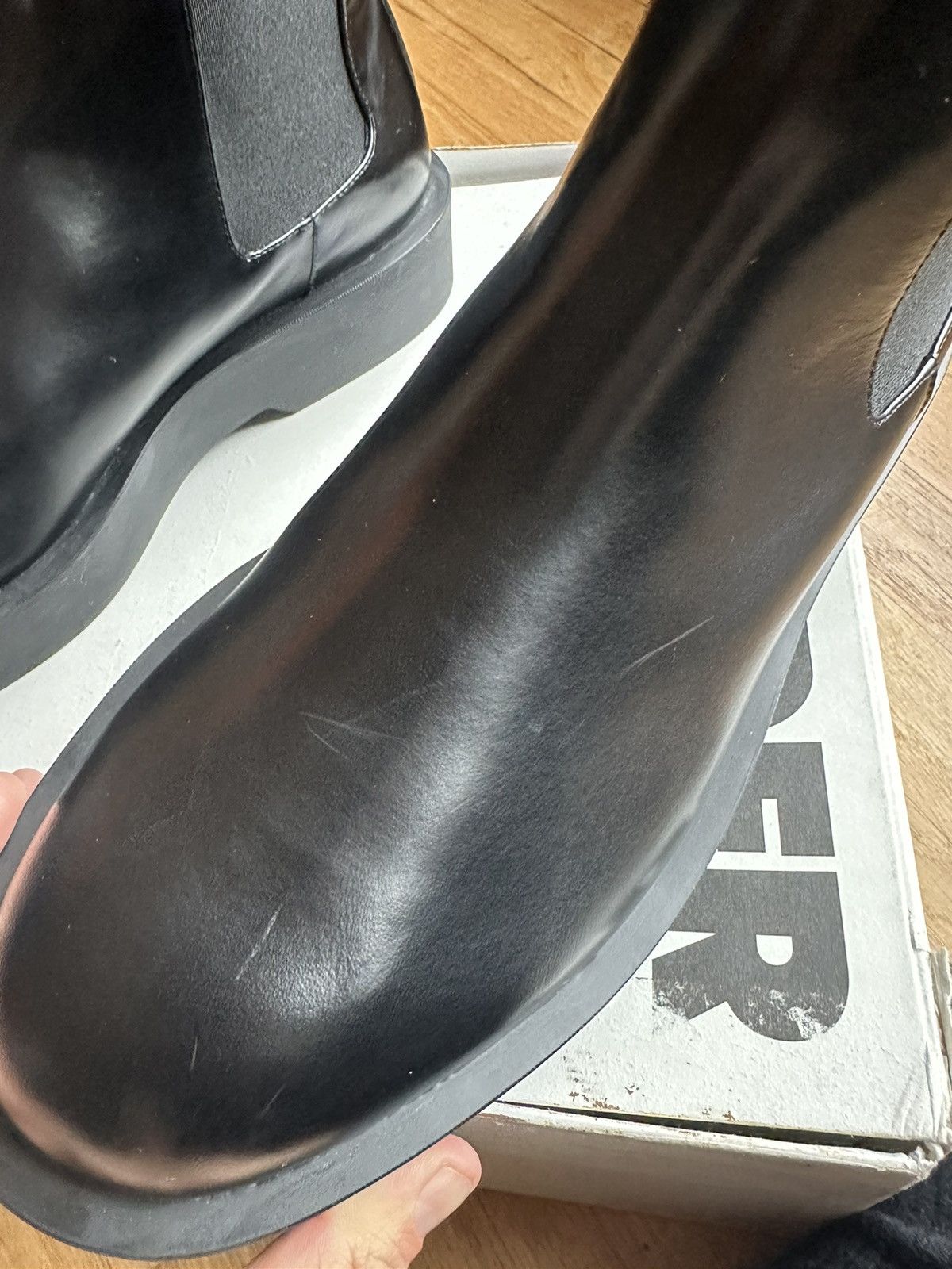 Jil Sander Jil Sander Round Toe Chelsea Boot Size US 10 / EU 43 - 3 Thumbnail