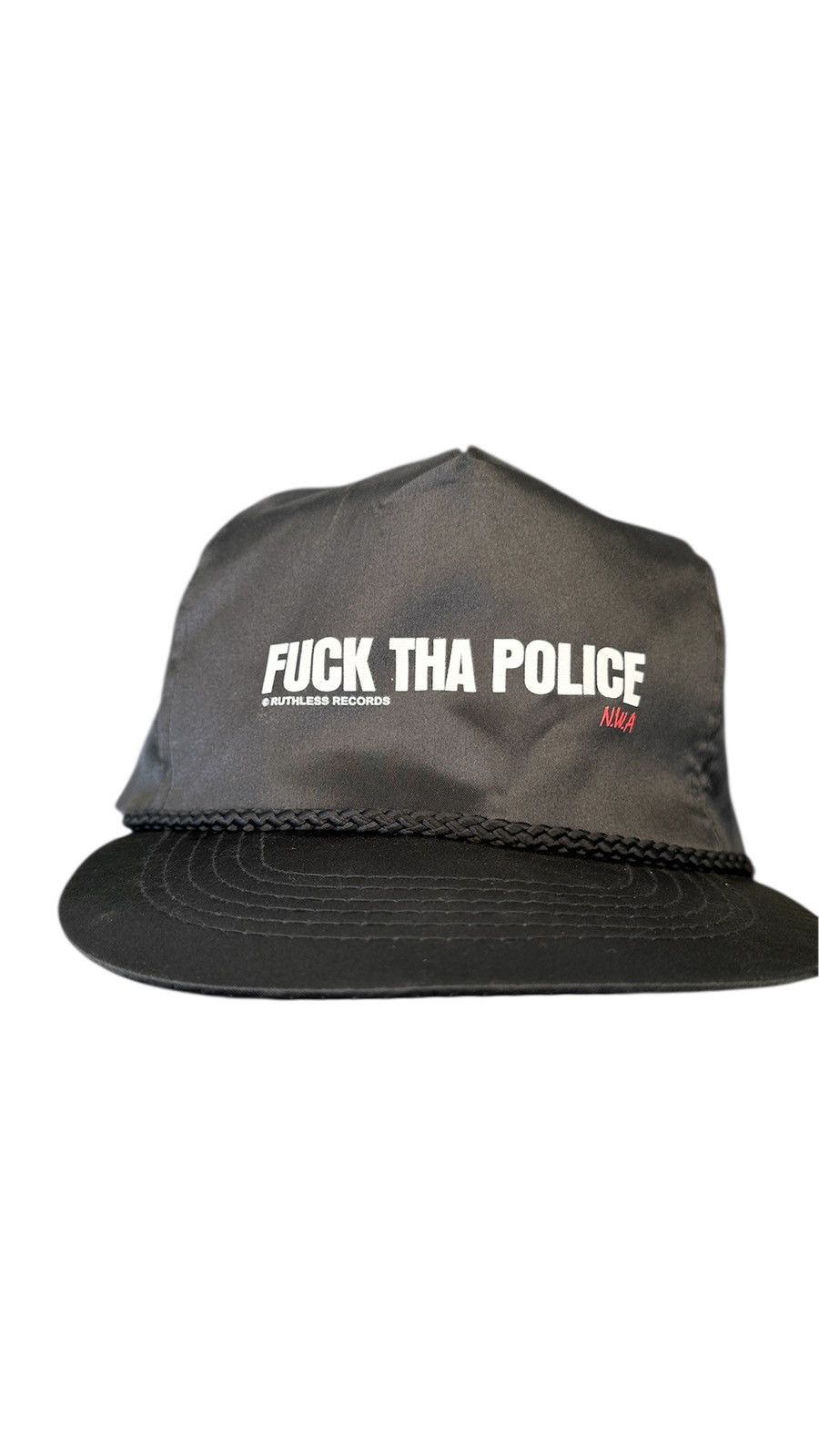 Band Tees Vintage Nylon N.W.A “fuck tha police” hat Size ONE SIZE - 1 Thumbnail