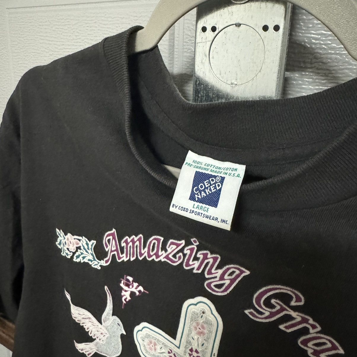Vintage Vintage Amazing Grave Jesus God Religion Tee L Size US L / EU 52-54 / 3 - 4 Thumbnail