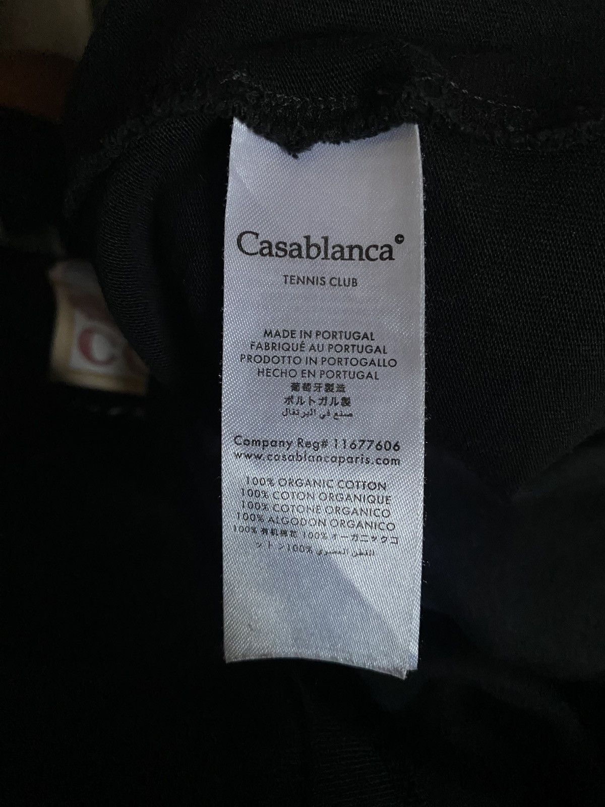 Casablanca Casablanca ‘Vue De L’Arche’ Tennis Club t-shirt XL baggy tee Size US XL / EU 56 / 4 - 14 Thumbnail