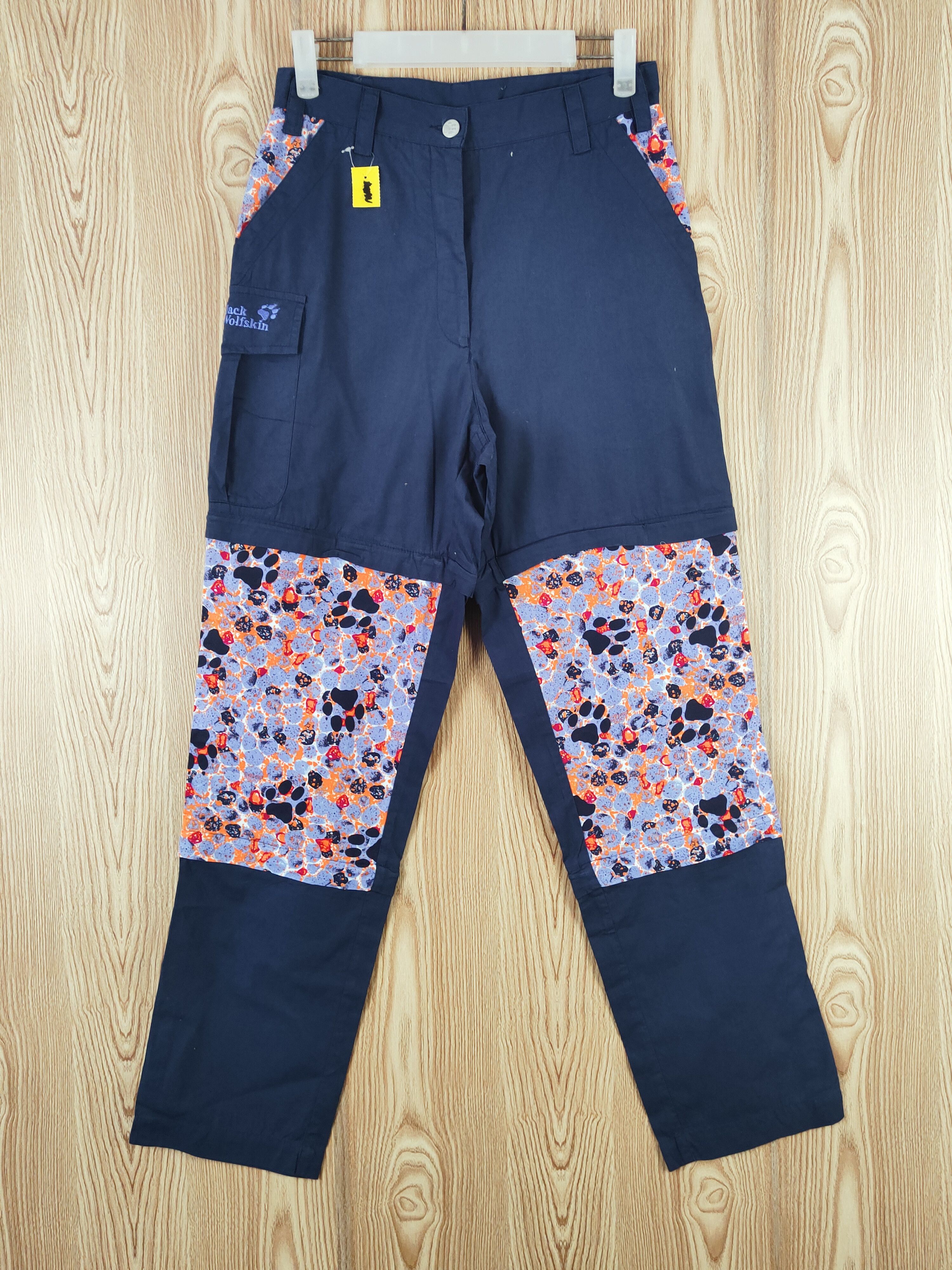 Jack Wolfskin Jack Wolfskins double knee Navy cargo utility Pants #W071 Size 26" / US 2 / IT 38 - 1 Thumbnail