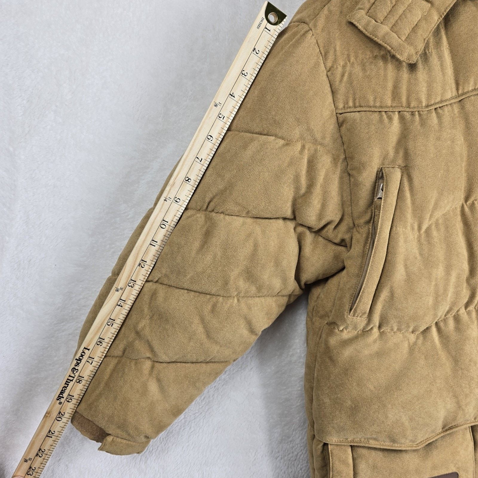 Makaveli Vintage Makaveli Branded Tupac Beige Puffer Jacket Sz Small Size US S / EU 44-46 / 1 - 19 Thumbnail