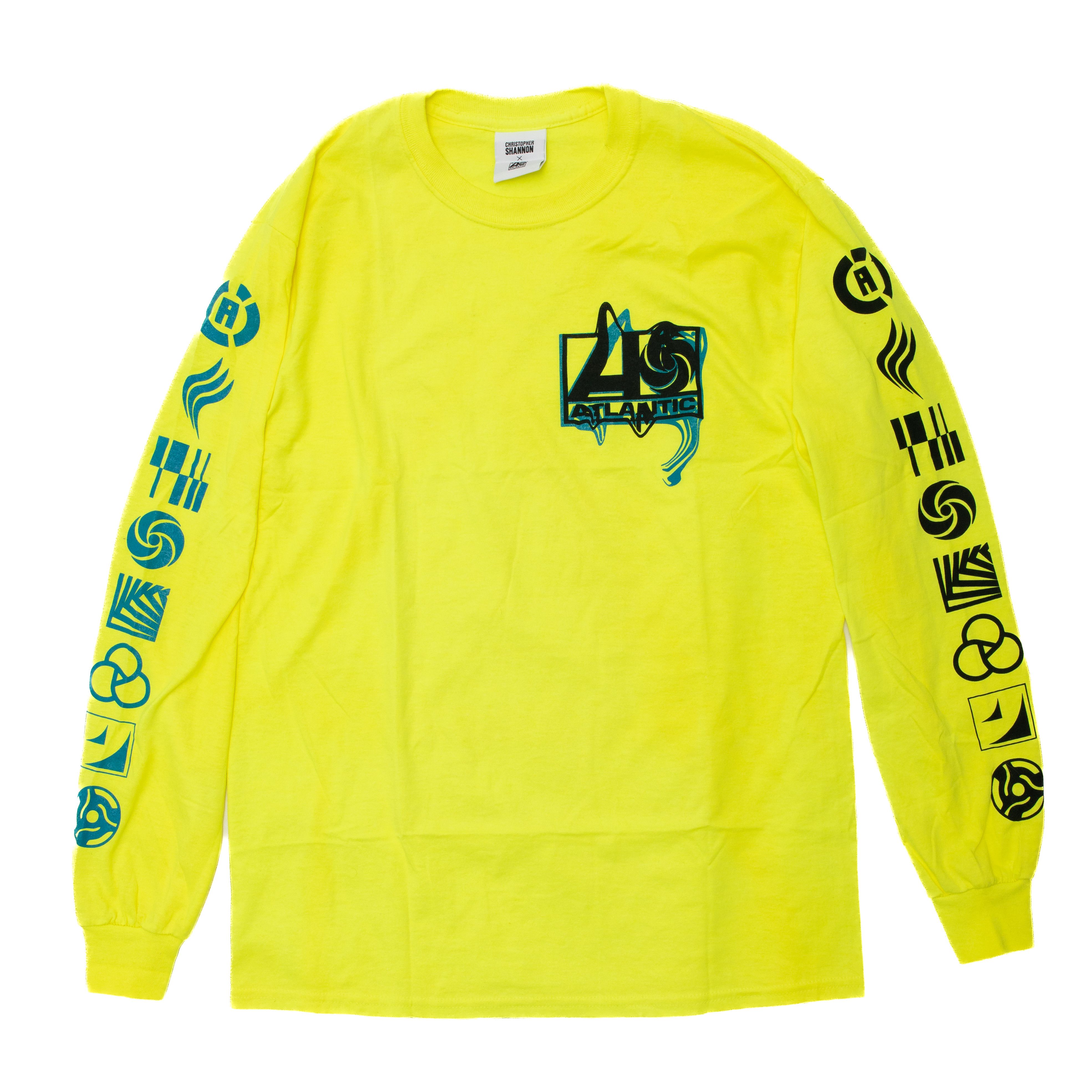 Christopher Shannon CHRISTOPHER SHANNON x ATLANTIC RECORDS Cotton Longsleeve Size US M / EU 48-50 / 2 - 1 Thumbnail