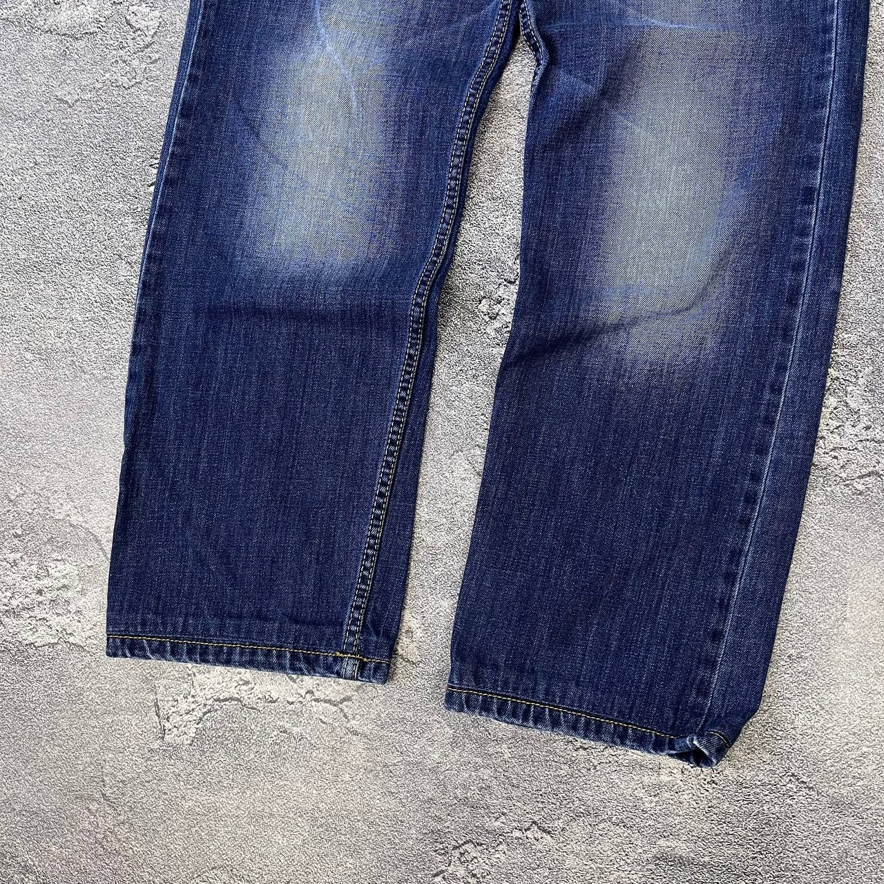 G-Star Vintage Big Logo G-Star Faded Jeans Distressed Thrashed Y2K Size US 33 - 5 Thumbnail