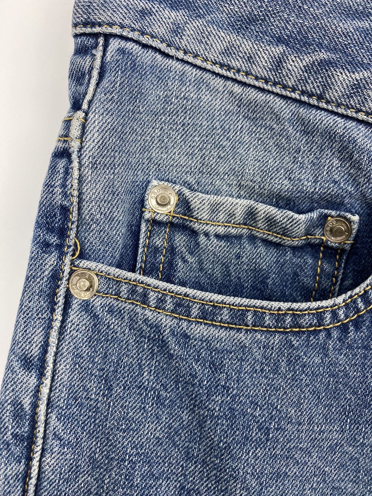 Golden Goose 🇮🇹 Golden Goose Deluxe Brand Jeans Venezia Y2K Rare Retro Size US 29 - 6 Thumbnail