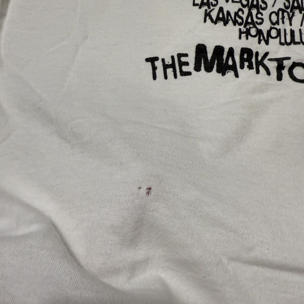 Fruit Of The Loom Vintage Y2K Blink 182 Mark Tom and Travis Show Tour T-shirt Size US XL / EU 56 / 4 - 9 Thumbnail