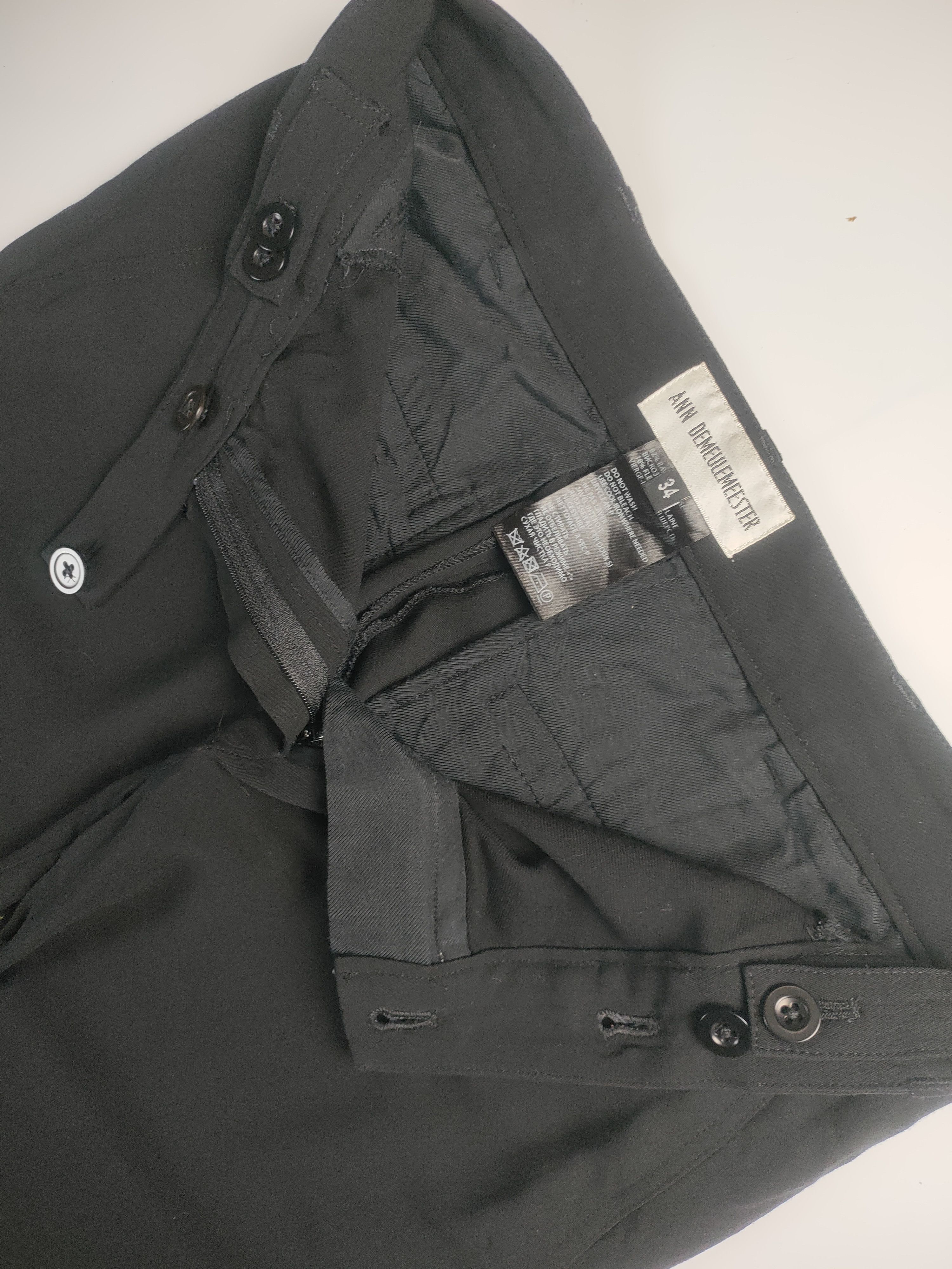 Ann Demeulemeester Ann Demeulemeester Wool Pants Size 34" / US 12 / IT 48 - 5 Thumbnail